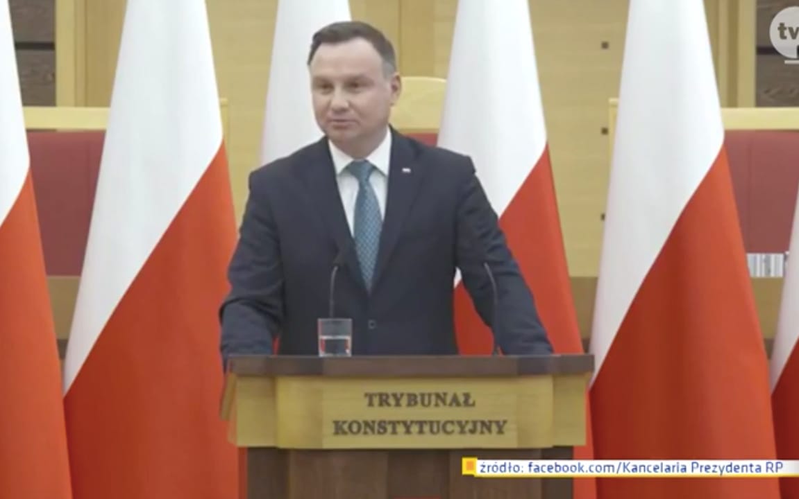 Grafika do artykułu Duda atakuje sędziów SN: "Anarchia!". Rzecznik SN: "To infantylne wybuchy emocji"