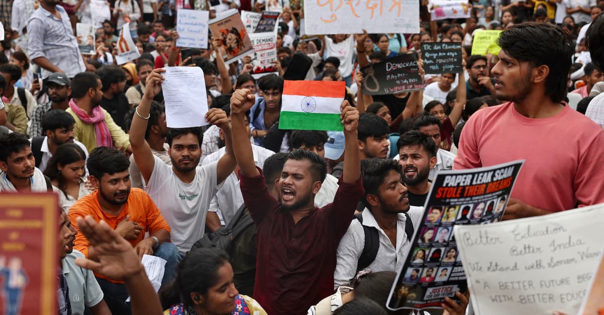 Masowe protesty studenckie w Indiach. „A co, jeżeli wszystkie karaluchy się zjednoczą?”