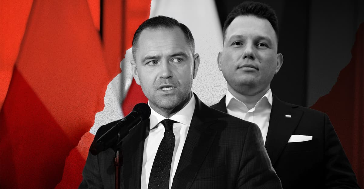 Nawrocki z Mentzenem mogą rozdawać karty. Kto się postawi prawicy? [CBOS o zaufaniu]