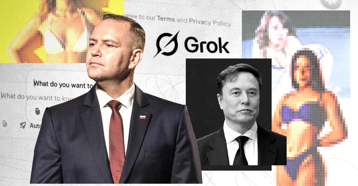 Polskie instytucje wciąż wspierają platformę zarabiającą na roznegliżowanych deep-fake'ach dzieci