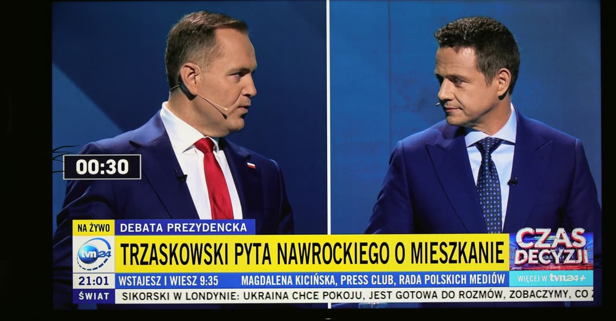 Co z debatą Nawrocki-Trzaskowski? „Wszystko uzgodnione, nagle telefon do sztabu PiS”