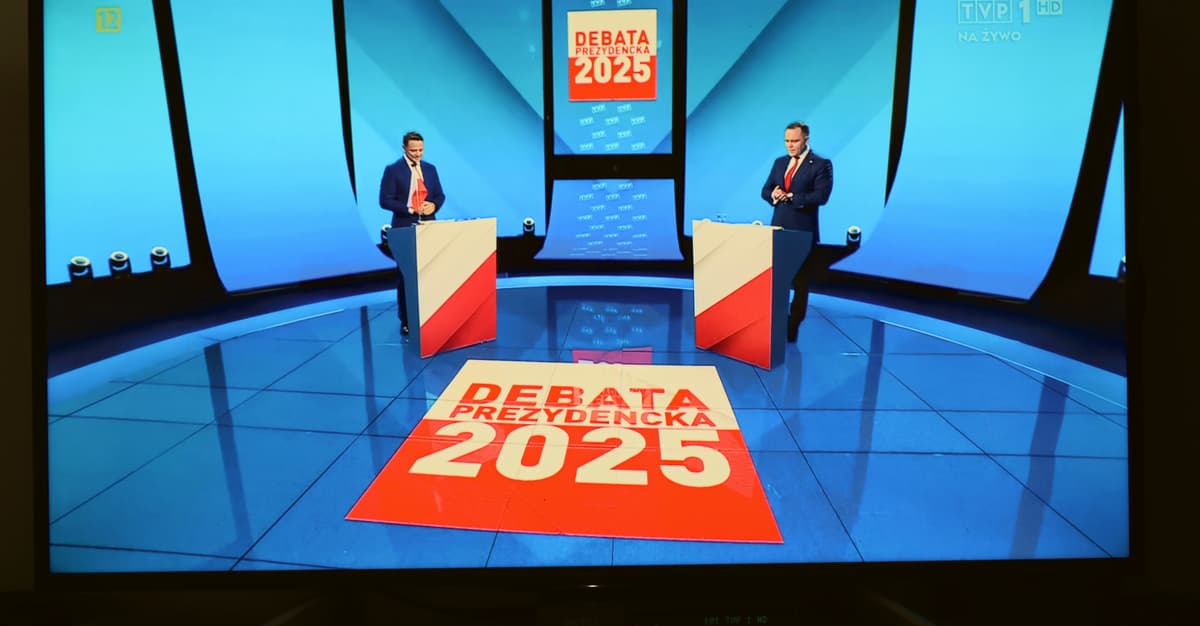 Debata prezydencka Trzaskowski-Nawrocki. Komentujemy na żywo!