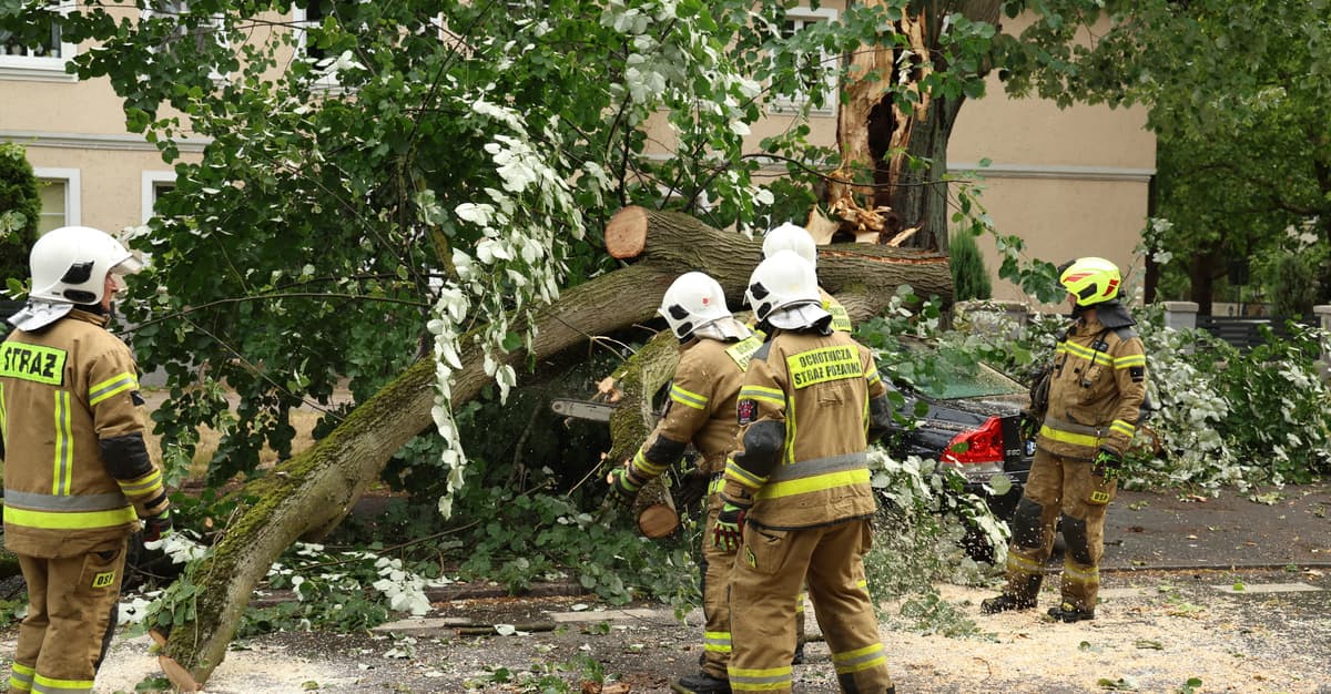 Do Polski zbliża się niż genueński. Możemy się spodziewać podtopień