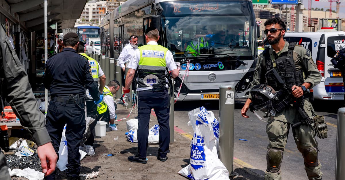 Sześć ofiar ataku w Jerozolimie. Co najmniej 40 ofiar w Strefie Gazy od rana