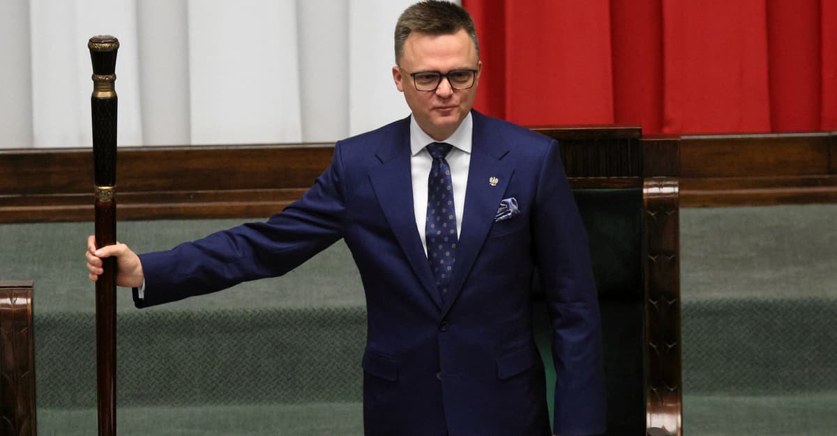 Szymon Hołownia zrezygnował z funkcji marszałka Sejmu