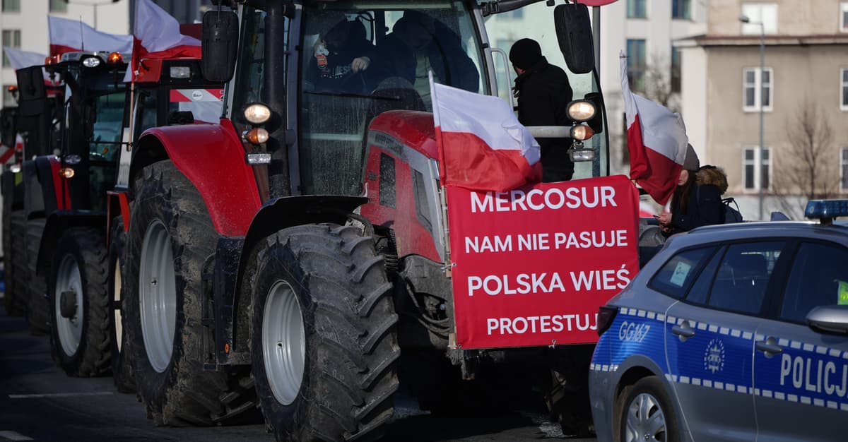 Dziś głosowanie ws. Mercosur. Rolnicy protestują