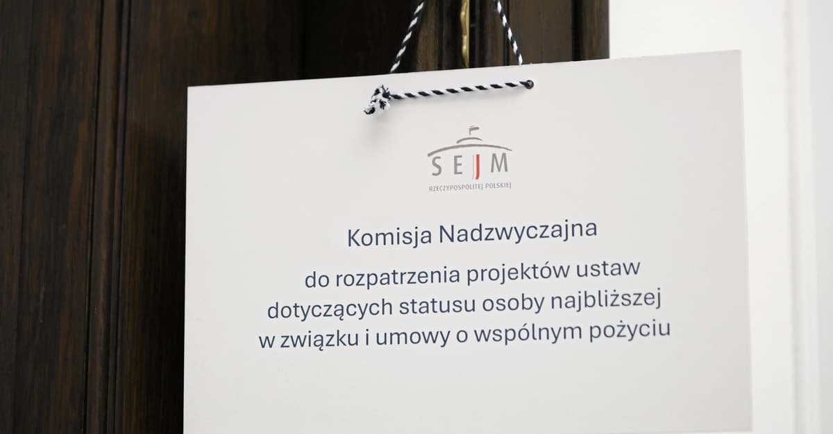The finale of work on the law on the position  of the next of kin. "In May in the Sejm".