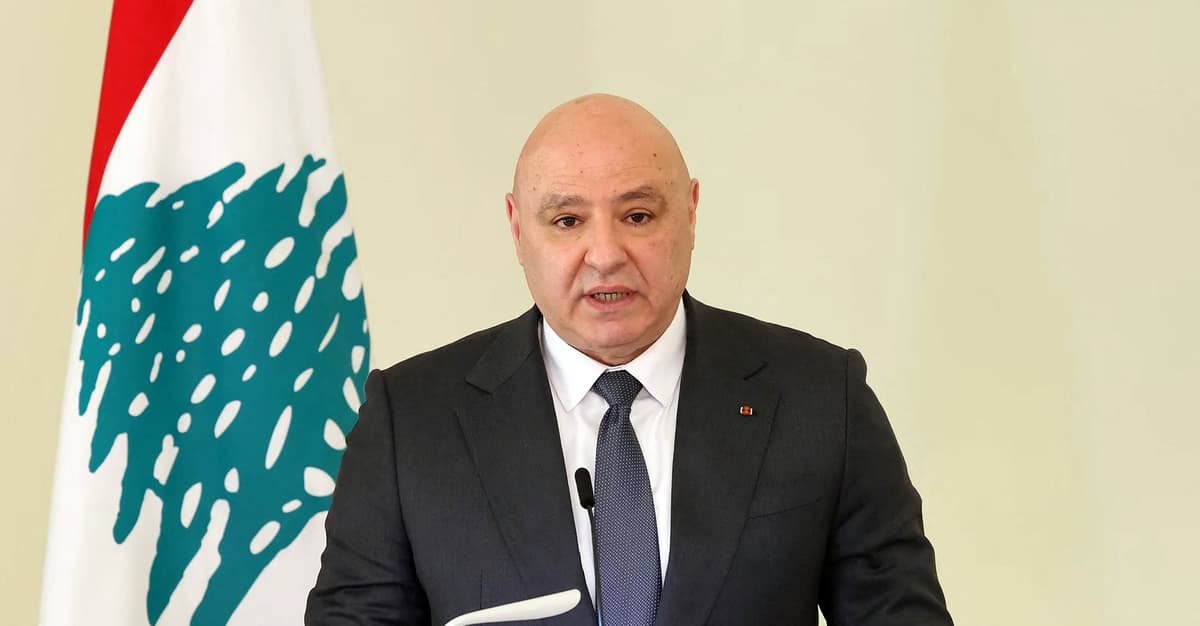 Prezydent Libanu domaga się zakończenia izraelskiej okupacji południa kraju