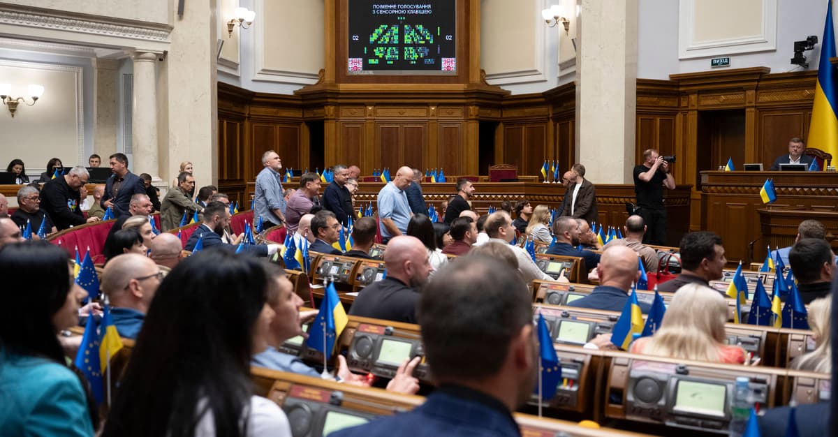 Instytucje antykorupcyjne ocalone. Ważne głosowanie w Ukrainie
