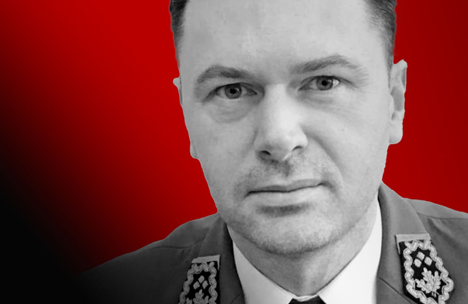 Bartłomiej Obajtek w mundurze leśnika