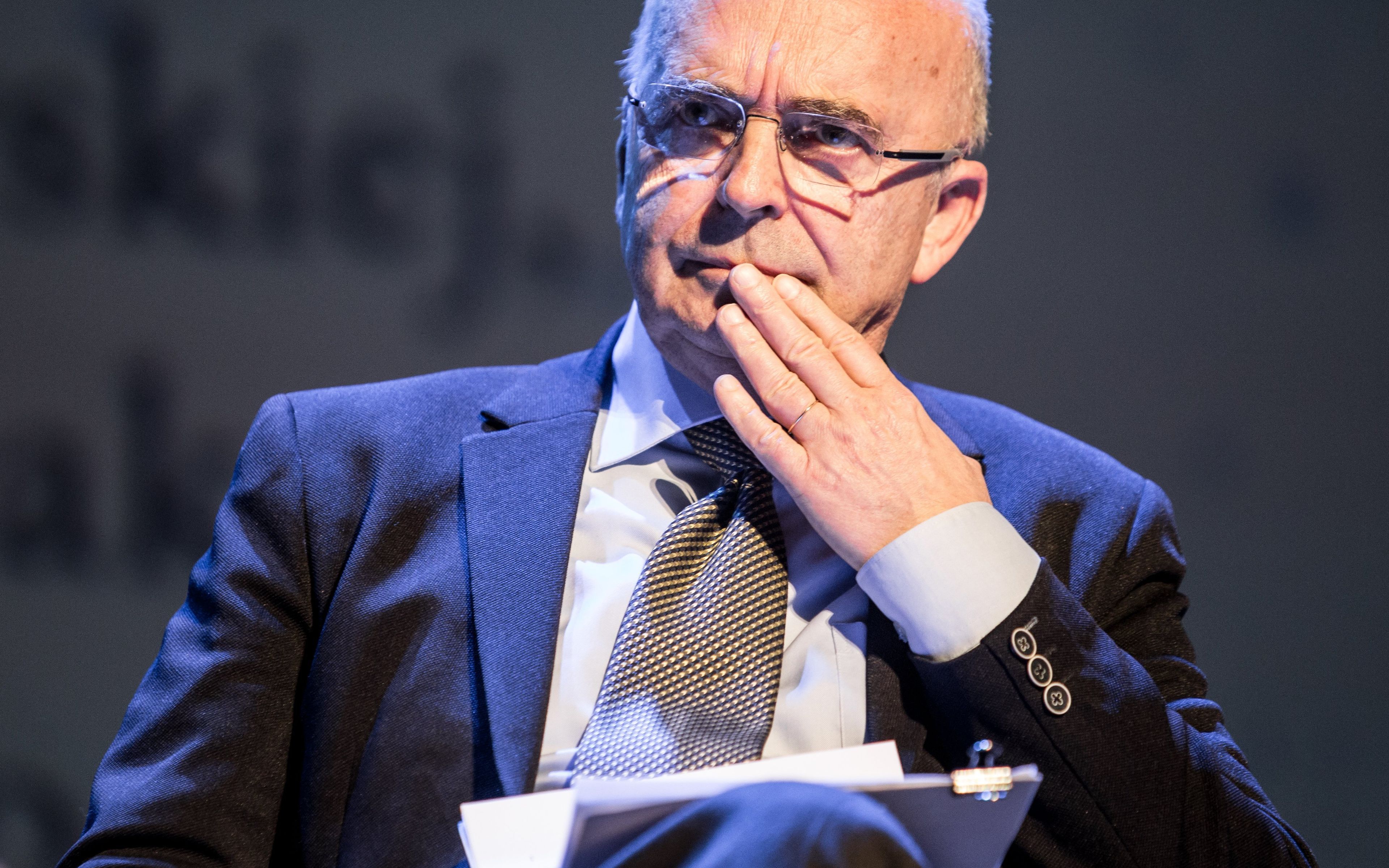 16.12.2017 Lublin . Centrum Spotkania Kultur . Prof . dr . hab . Miroslaw Wyrzykowski podczas debaty " 20 lat Konstytucji . Stulecie odzyskania niepodleglosci . Co dalej ? " .
Fot. Jakub Orzechowski / Agencja Gazeta