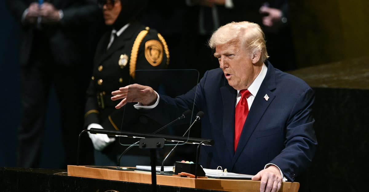 Czy to faktycznie „złota era Ameryki”? Donald Trump o gospodarce USA na forum ONZ [SPRAWDZAMY]