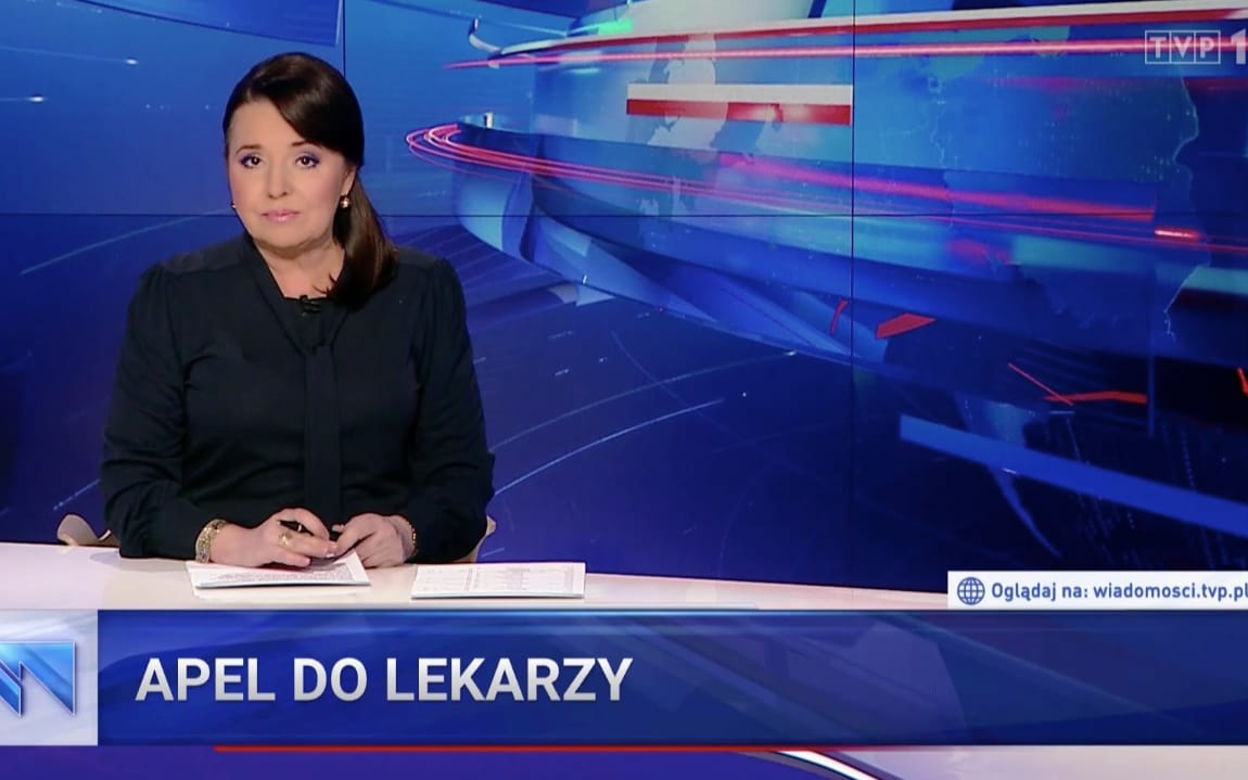 Grafika do artykułu Lekarze, Tusk i Tom Cruise. "Wiadomości" szukają winnych pandemicznego chaosu