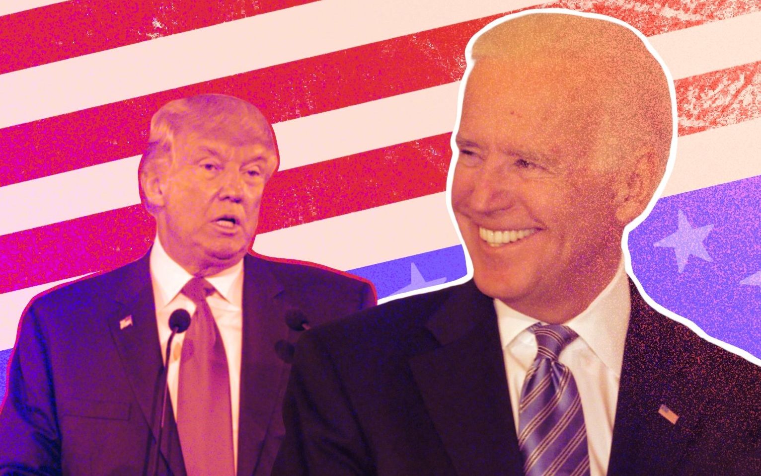 Grafika do artykułu Wybory w USA dla opornych. Biden prowadzi, Trump idzie do sądu. Skąd ten chaos, kiedy się skończy?