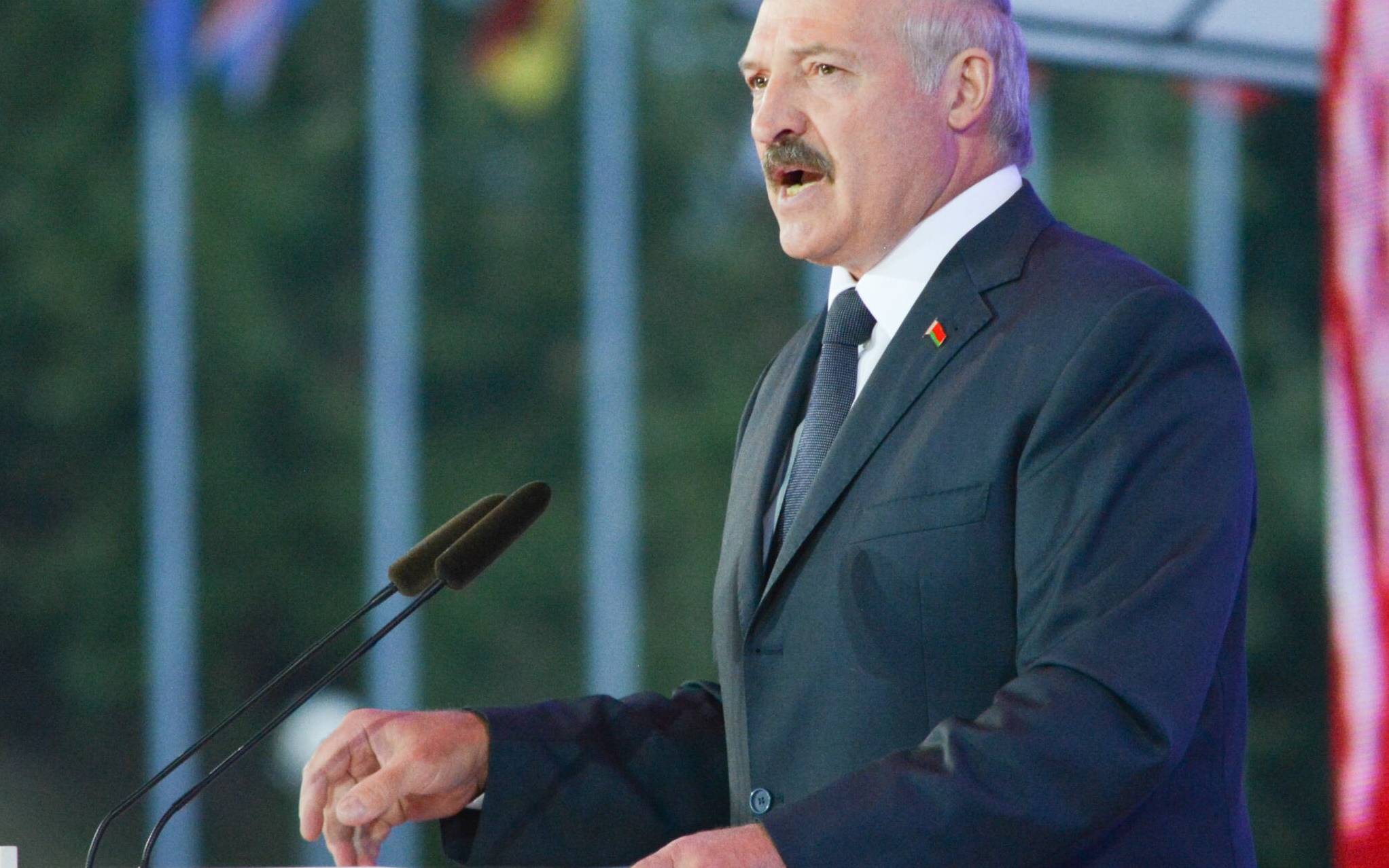 Grafika do artykułu Łukaszenka opowiada nową historię, ale brakuje mu widowni