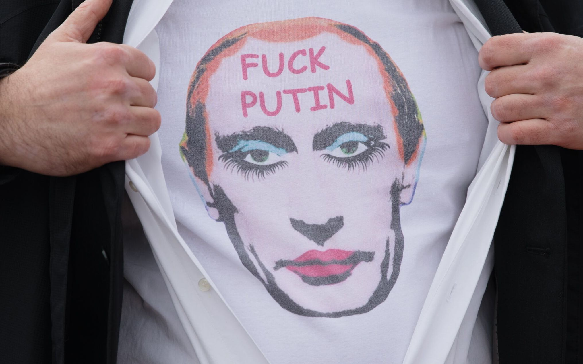 09.04.2022 Warszawa , ul. Modlinska . Protest Ogolnopolskiego Bojkotu Leroy Merlin . 

Fot. Dawid Zuchowicz / Agencja Wyborcza.pl