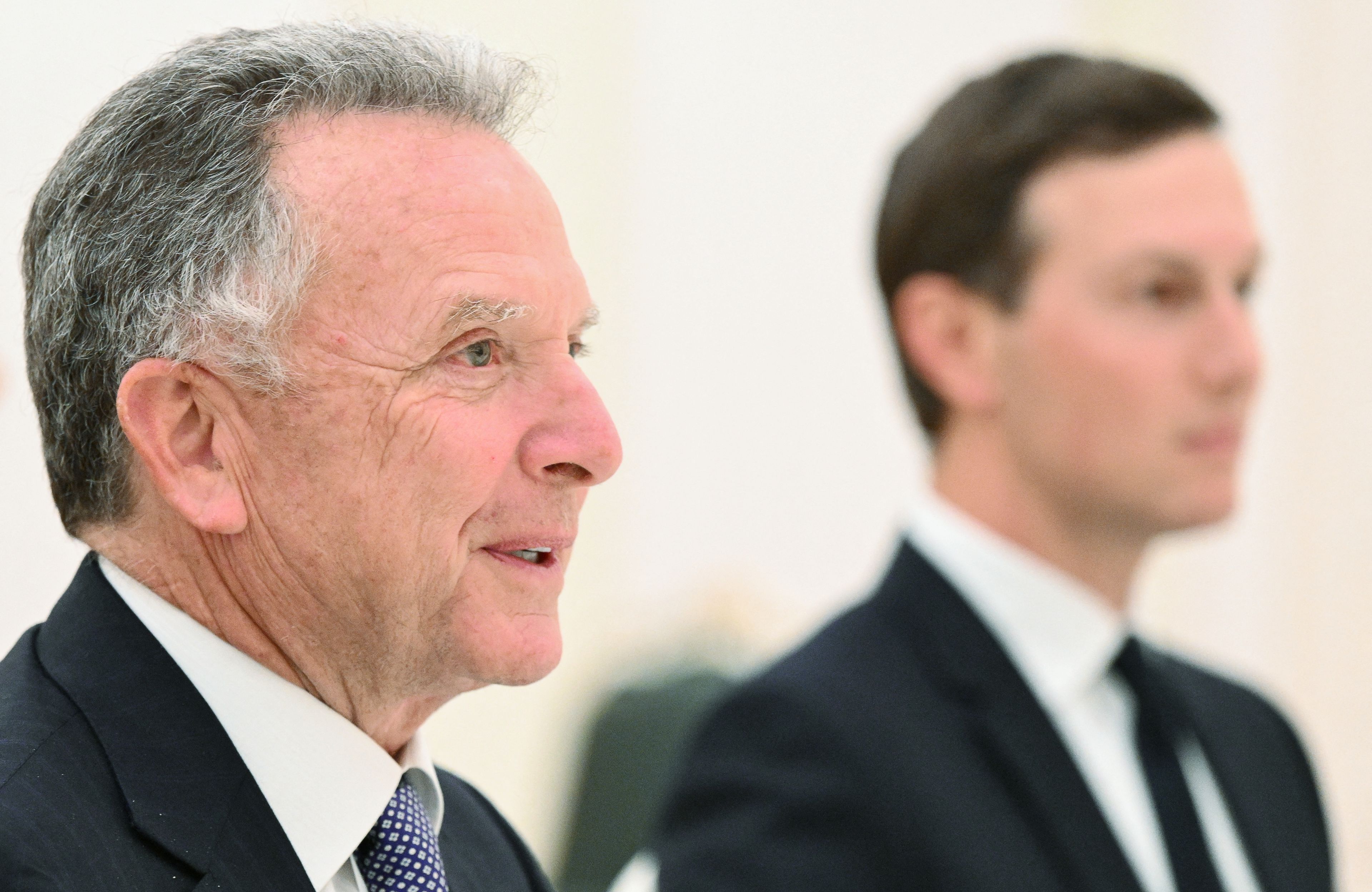 Steve Witkoff i Jared Kushner w Moskwie podczas spotkania z Putinem, 2.12.2025 r.