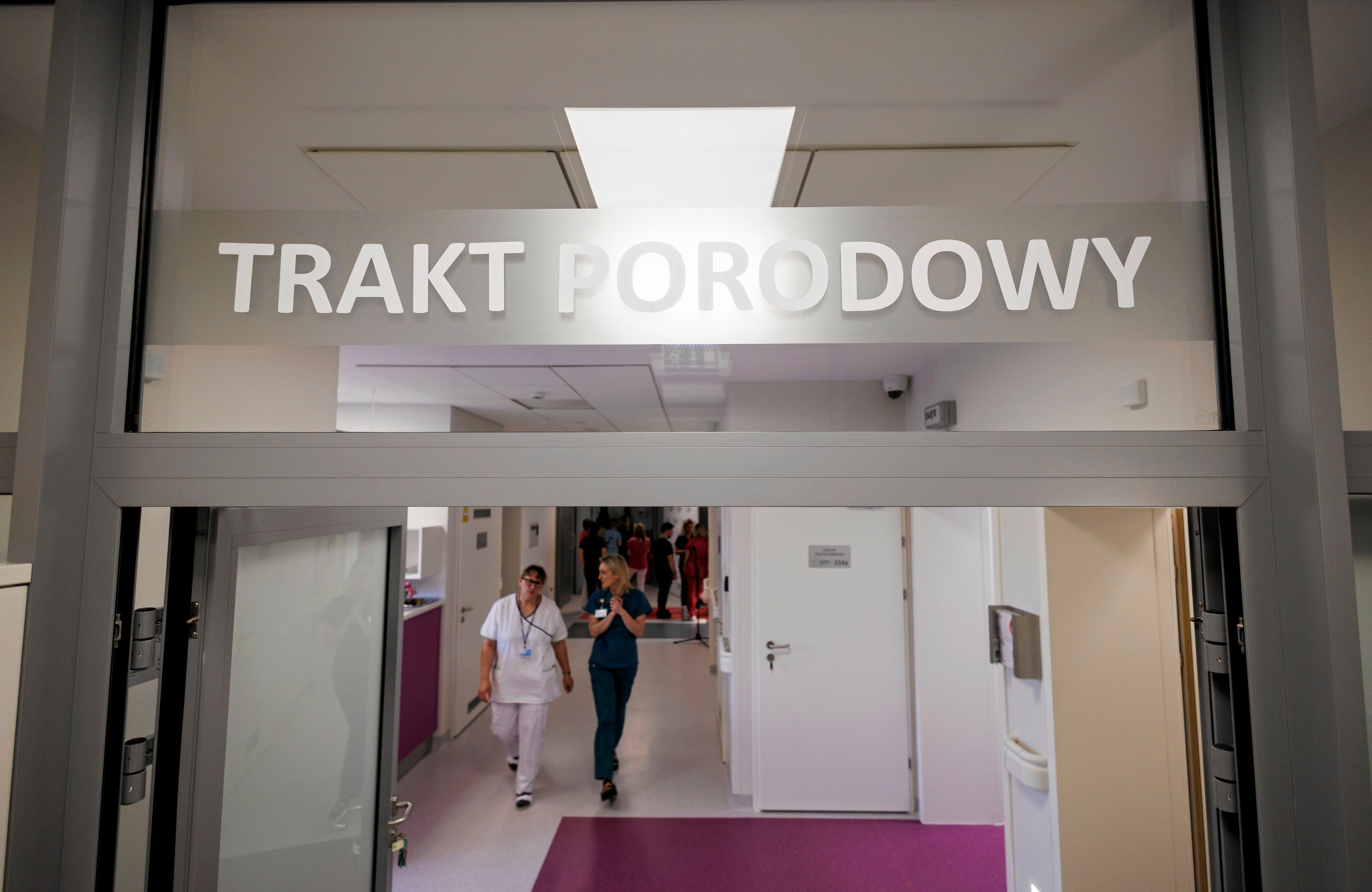 Otwarcie Traktu Porodowego w szpiatlu w Rzeszowie, 04.03.2024 r.oraz Sal Patologii Ciazy i Poloznictwa w Klinice Ginekologii, Ginekologii Onkologicznej i Poloznictwa w Uniwersyteckim Szpitalu Klinicznym w Rzeszowie