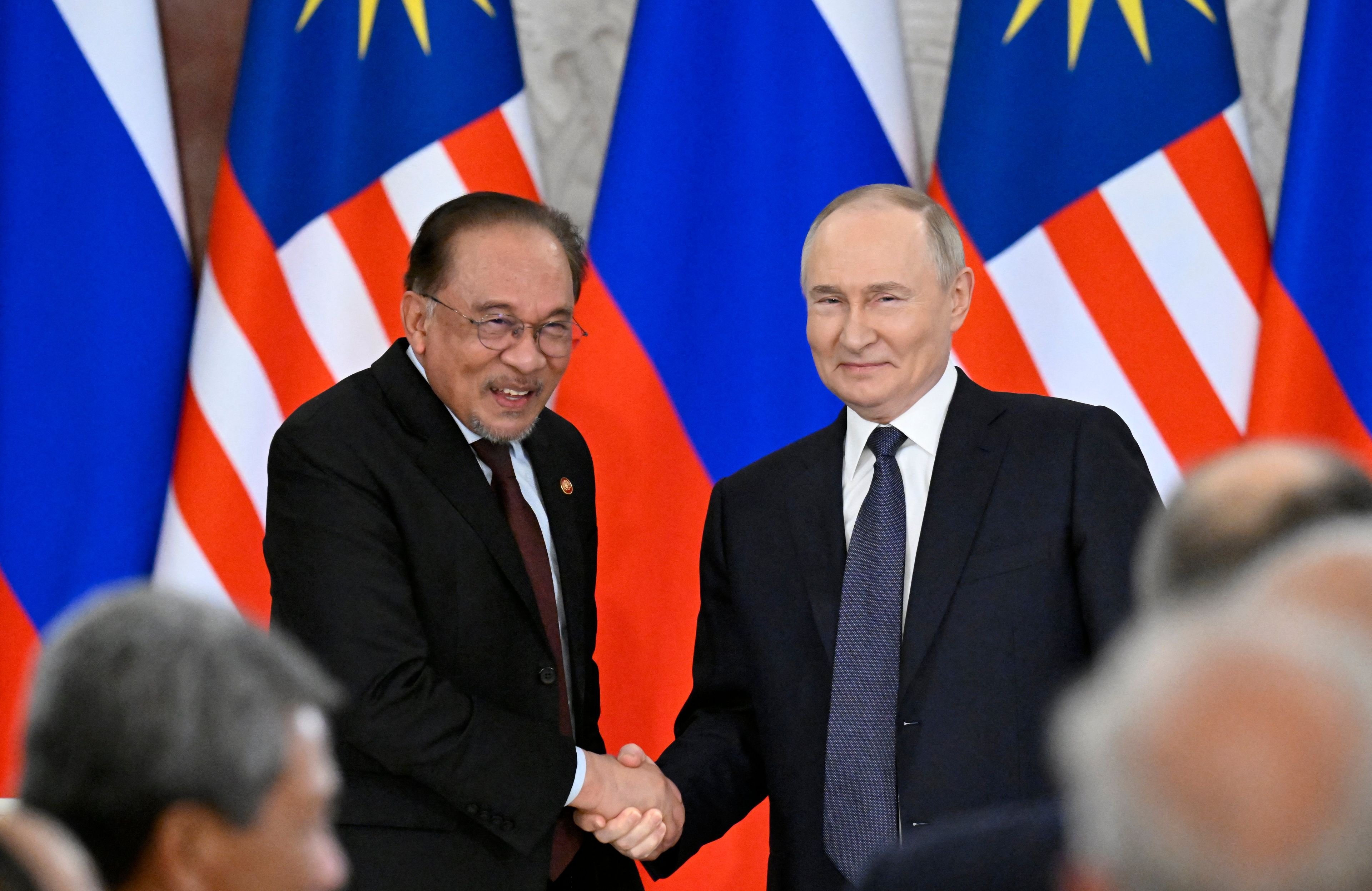 Putin i premier Malezji
