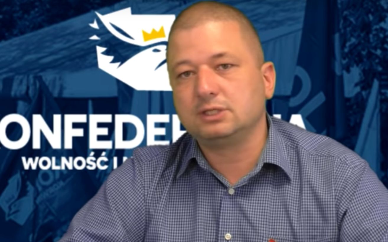 Grafika do artykułu Kandydat Konfederacji: „Żydowska menda zalała nam parlament i ministerstwa”
