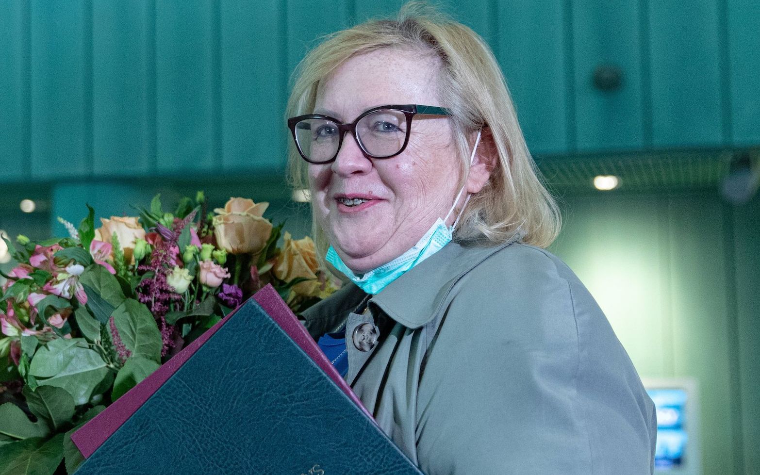 26.05.2020 Warszawa , Sad Najwyzszy . Nowa Pierwsza Prezes Sadu Najwyzszego Malgorzata Manowska podczas pierwszej konferencji prasowej .

Fot. Dawid Zuchowicz / Agencja Gazeta