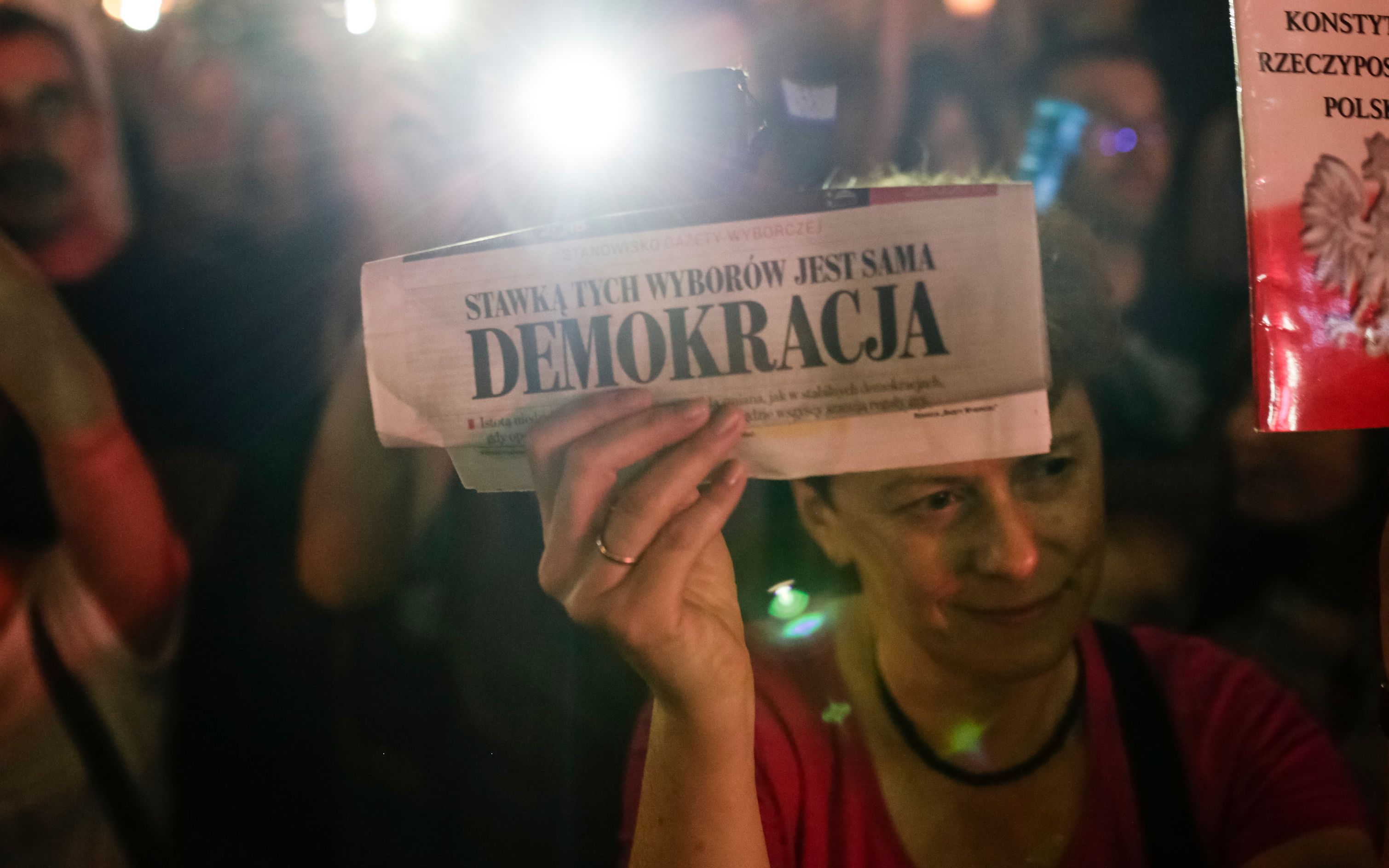 26.07.2018 Krakow , ul. Przy Rondzie , Sad Okregowy . Manifestacja przeciwko zmianom w sadownictwie . 
Fot. Jakub Wlodek / Agencja Gazeta