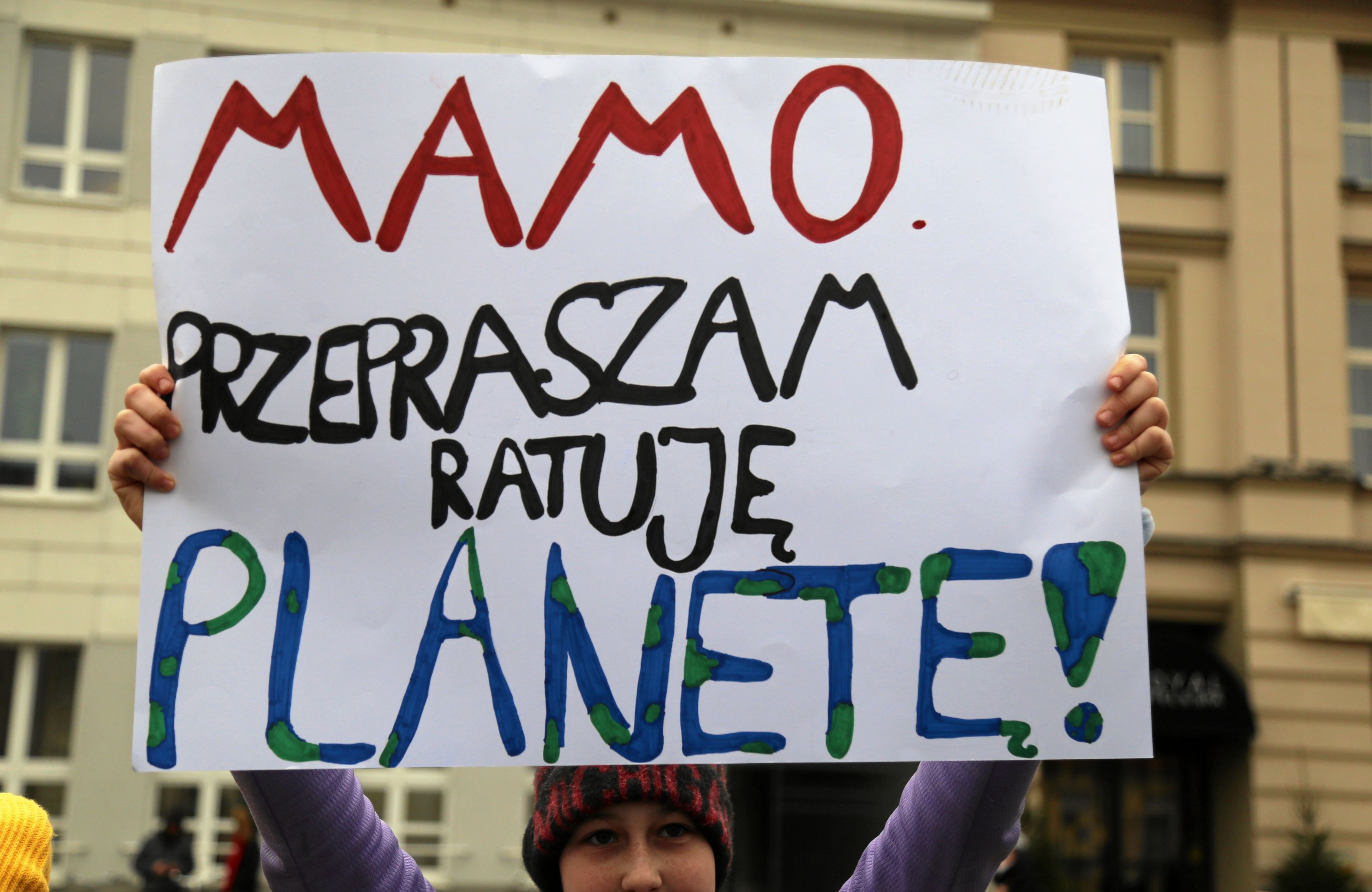 Mlodziezowy Strajk Klimatyczny w Bialymstoku