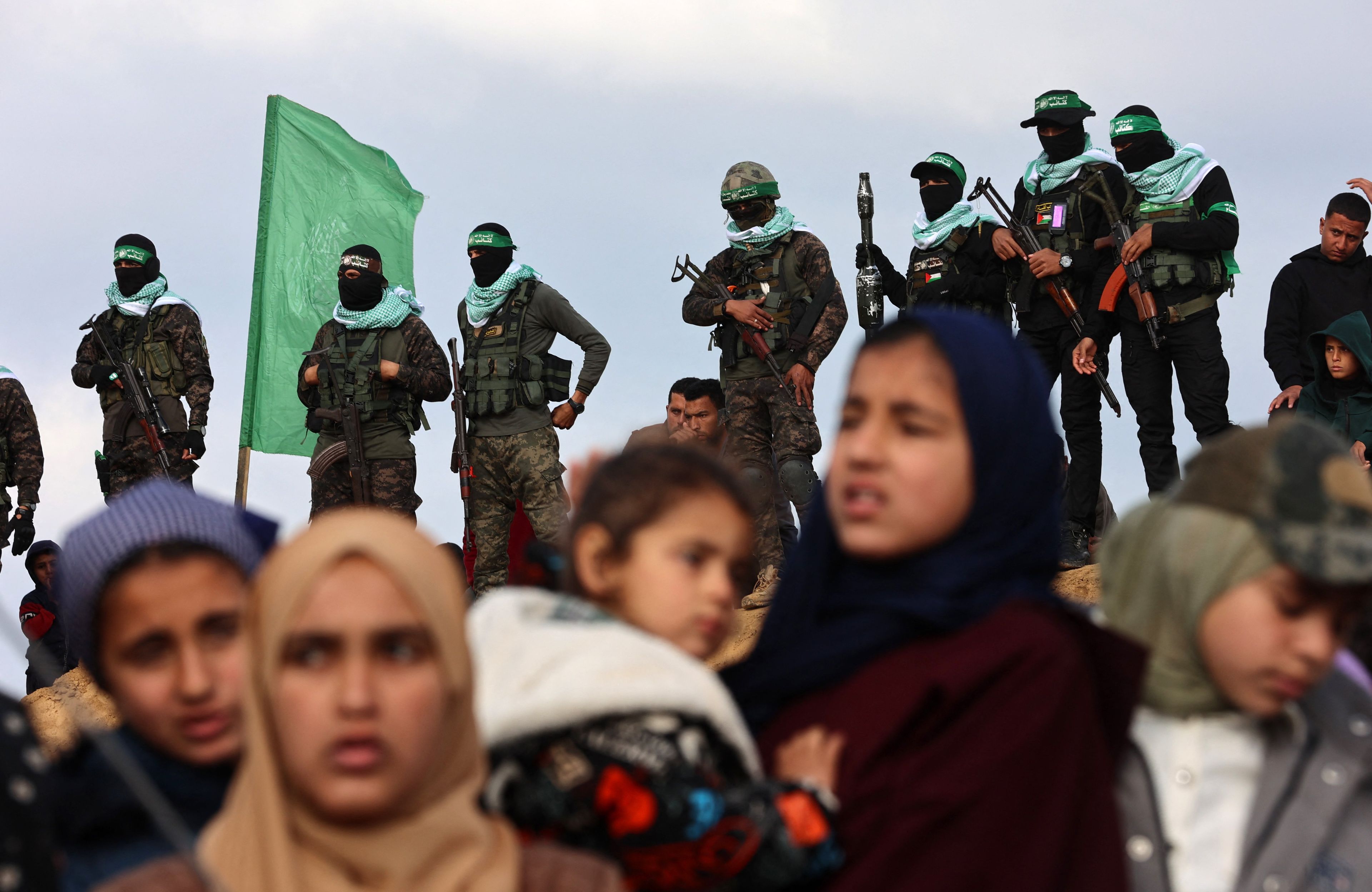 PALESTINIAN-ISRAEL-CONFLICT-HOSTAGES