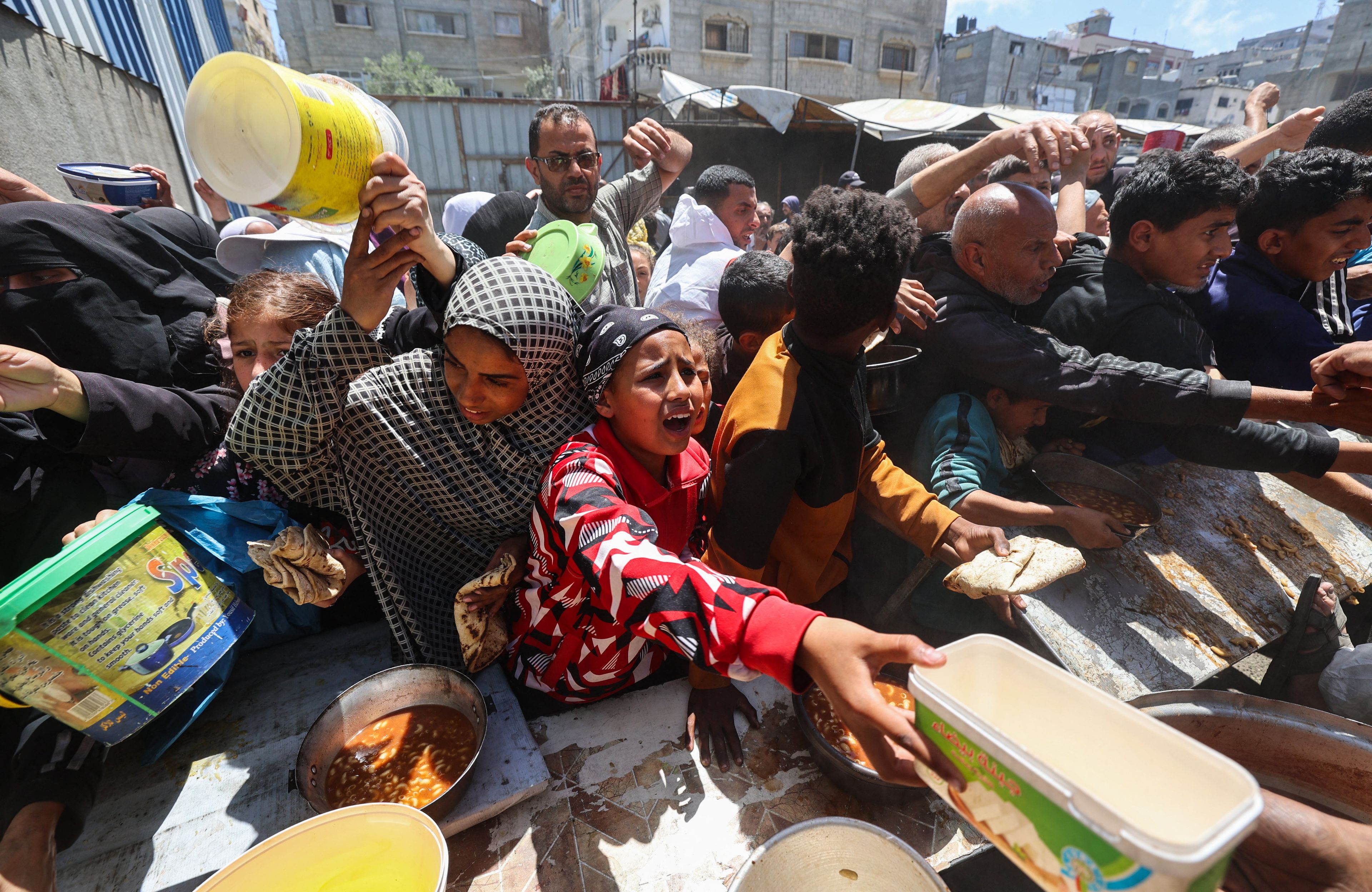 PALESTINIAN-ISRAEL-CONFLICT-HUNGER