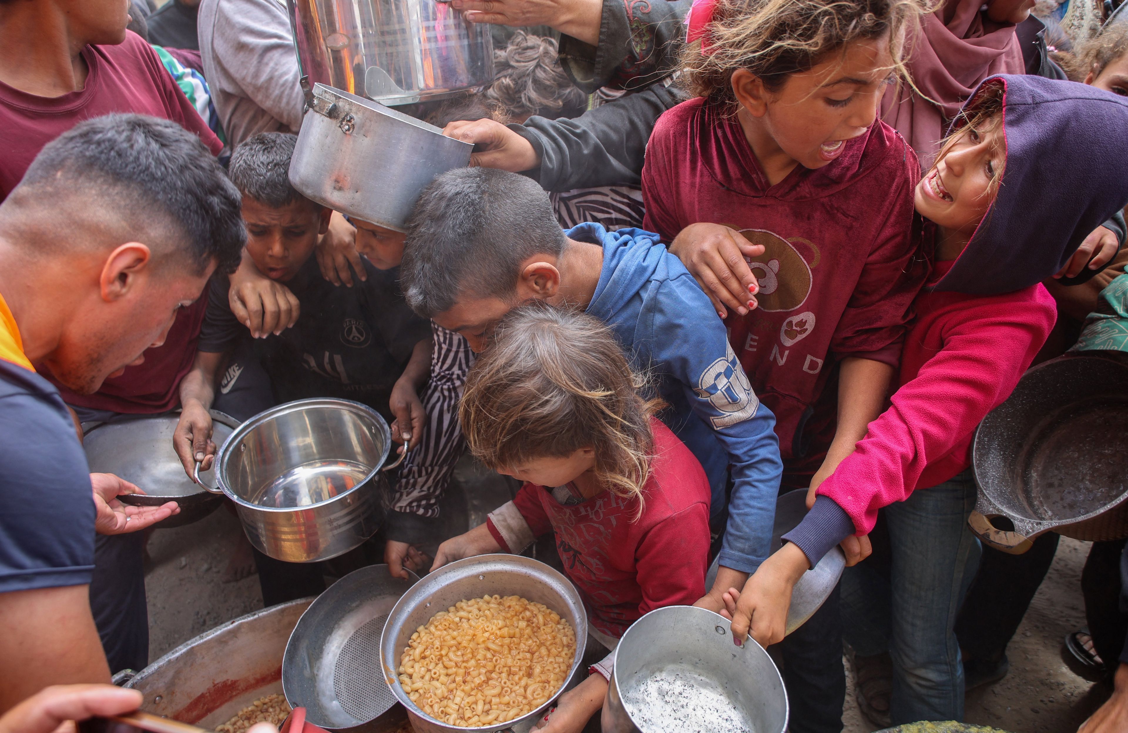 PALESTINIAN-ISRAEL-CONFLICT-HUNGER