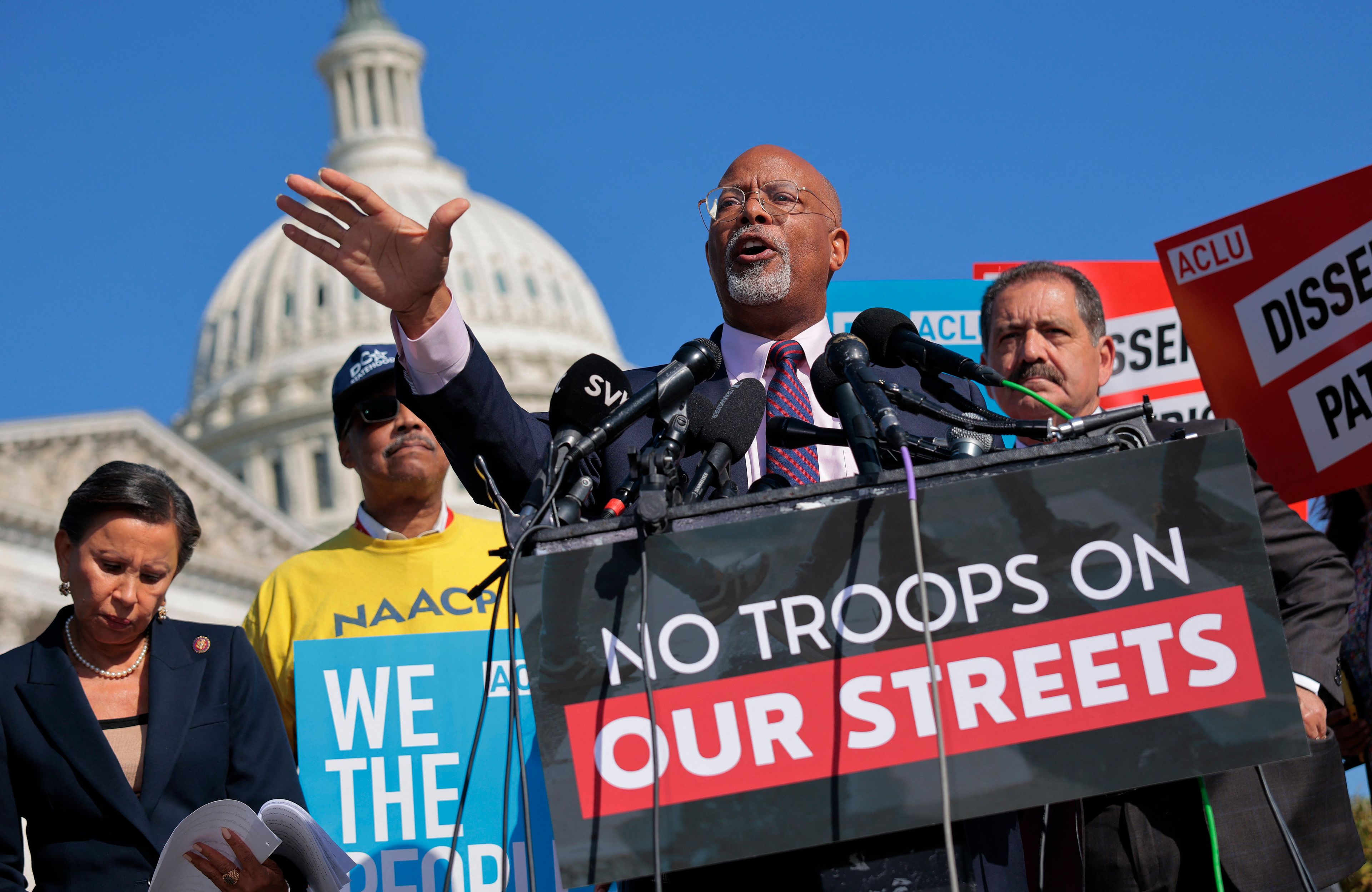 House Democrats Call For End To National Guard Deployment In Washington