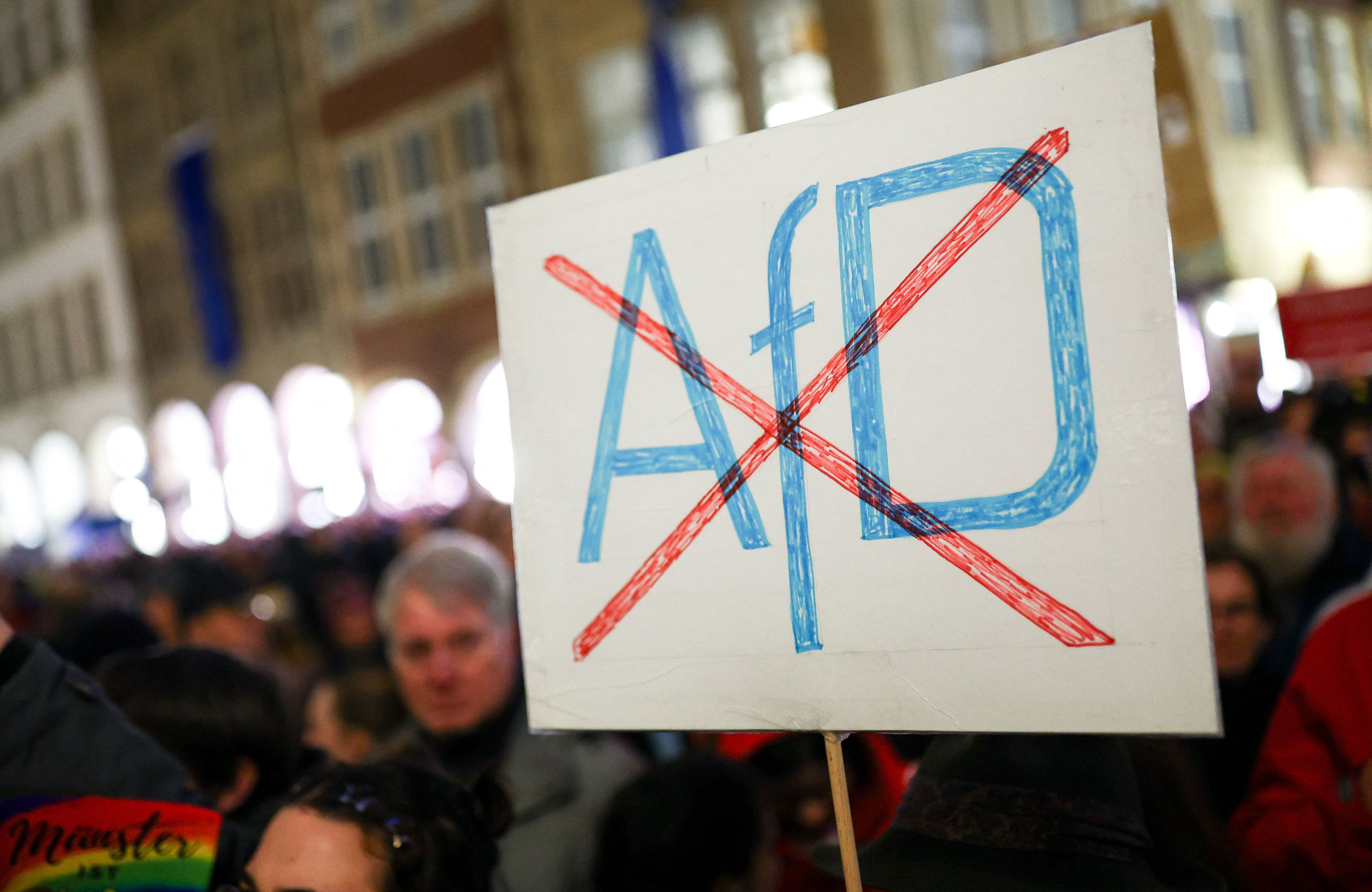 GERMANY-POLITICS-FARRIGHT-DEMONSTRATION