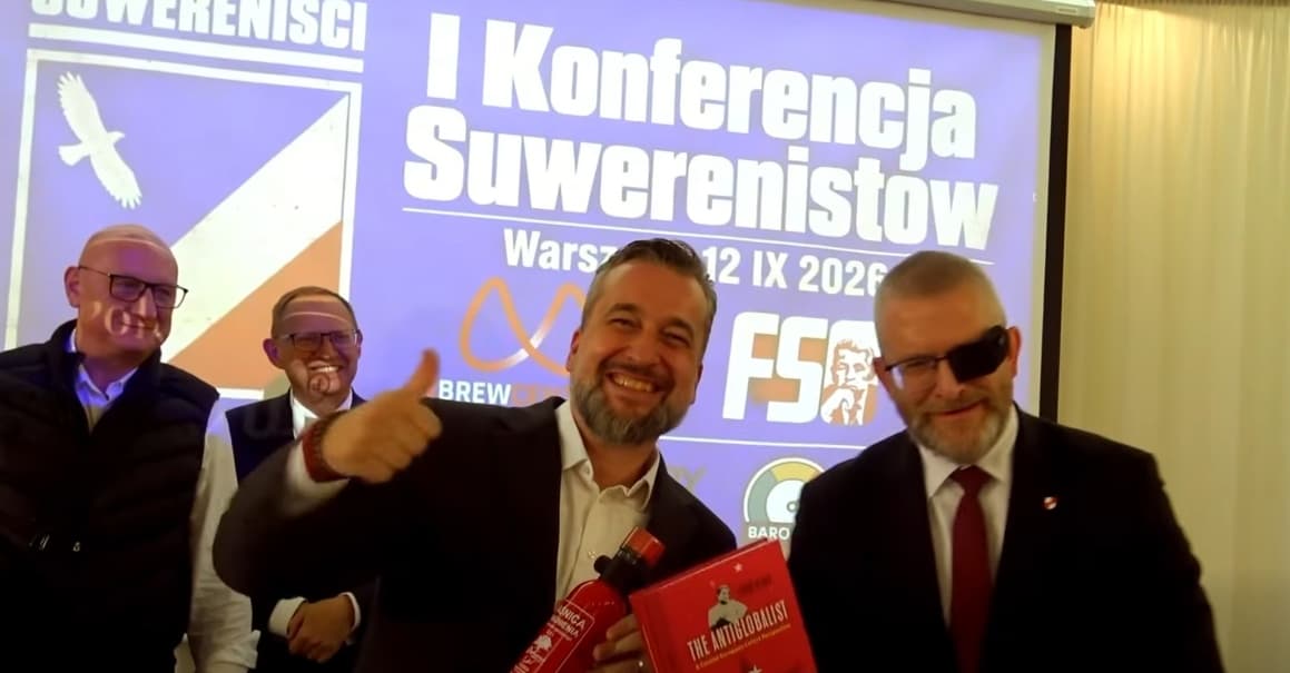 Suwereniści Piskorskiego. „Partia Rosja” powstaje w Polsce przy wsparciu Brauna
