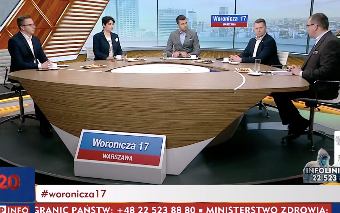 Grafika do artykułu Dzięki koronawirusowi jeszcze mniej pluralizmu w TVP