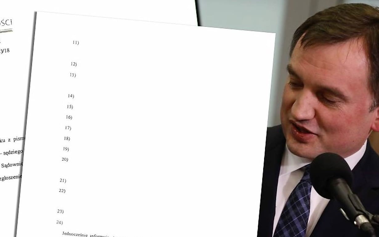 Grafika do artykułu Kilku sędziów ujawniło, że ich podpisy są na utajnionych przez PiS listach poparcia członków neo KRS