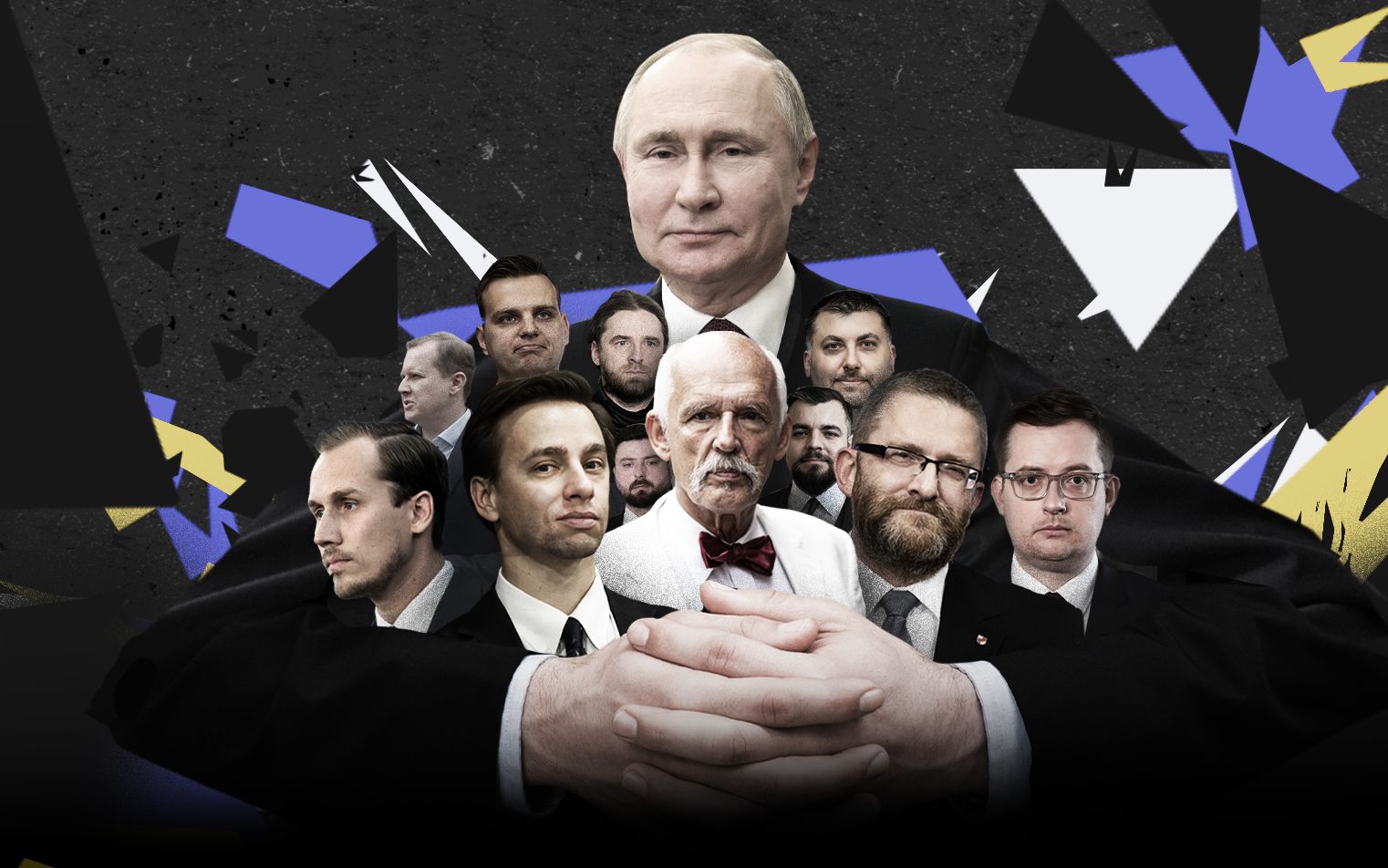 Grafika do artykułu W imię Jego Ekscelencji Władimira Putina. Przygody Konfederacji z antyukraińską propagandą