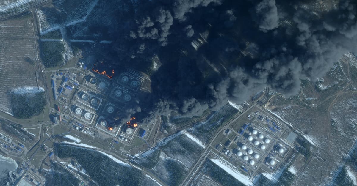 Atak dronowy na rosyjski port w Primorsku