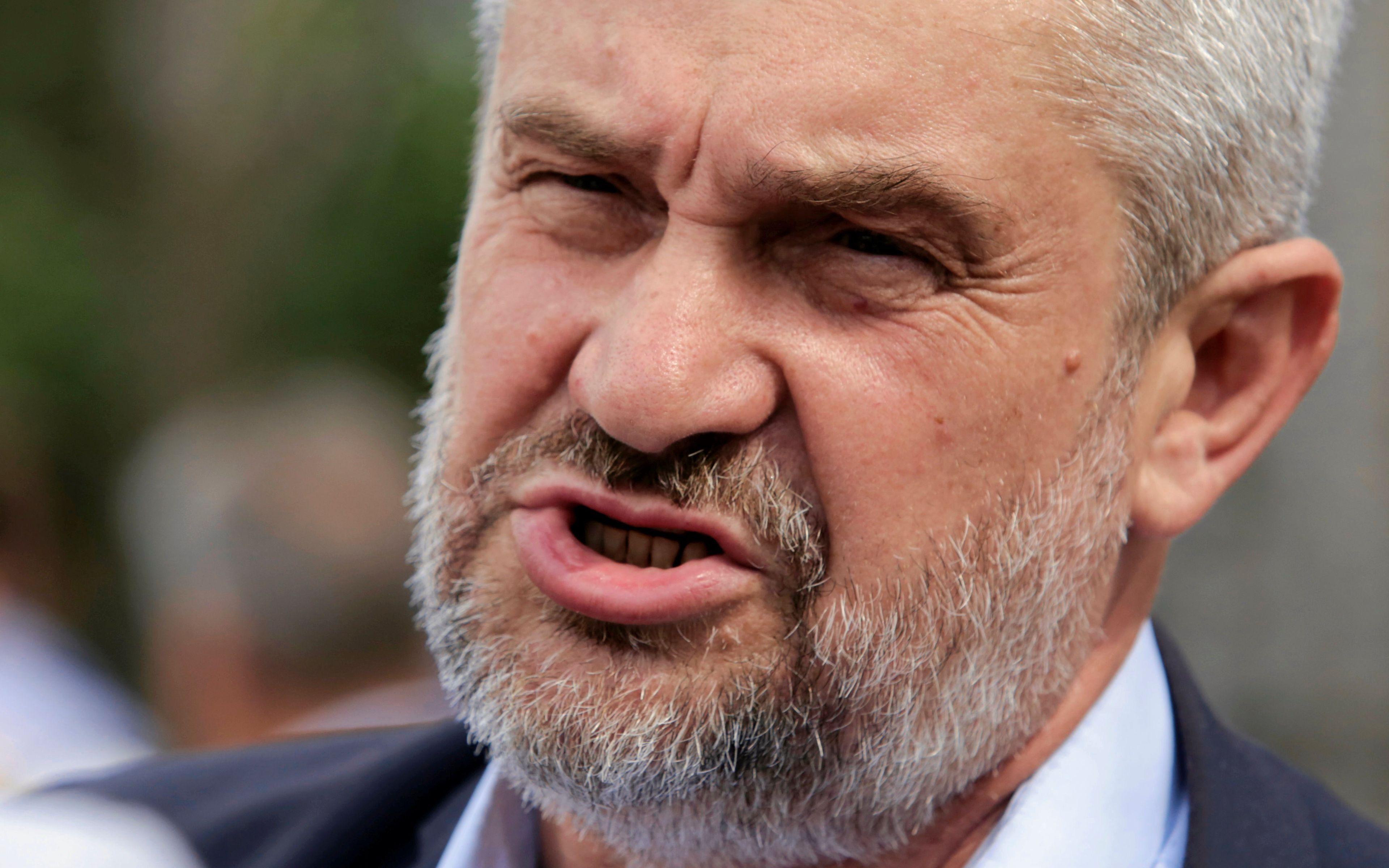 18.07.2018 Glogowo kolo Torunia . N/z minister rolnictwa Jan Krzysztof Ardanowski . Wizyta premiera Mariusza Morawieckiego w jednym z gospodarstw wiejskich. 
Fot. Robert Gorecki / Agencja Gazeta