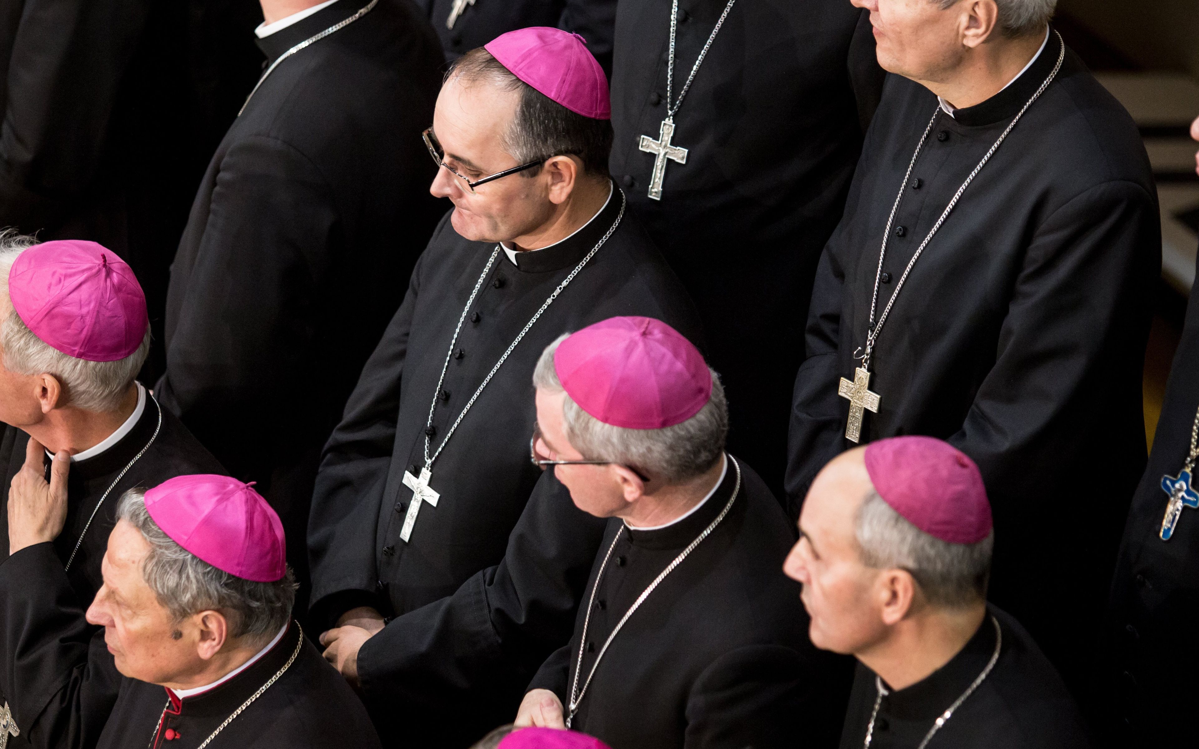 12.10.2017 Lublin . Biskupi podczas zebrania plenarnego Konferencji Episkopatu Polski na Katolickim Uniwersytecie Lubelskim .
Fot. Jakub Orzechowski / Agencja Gazeta