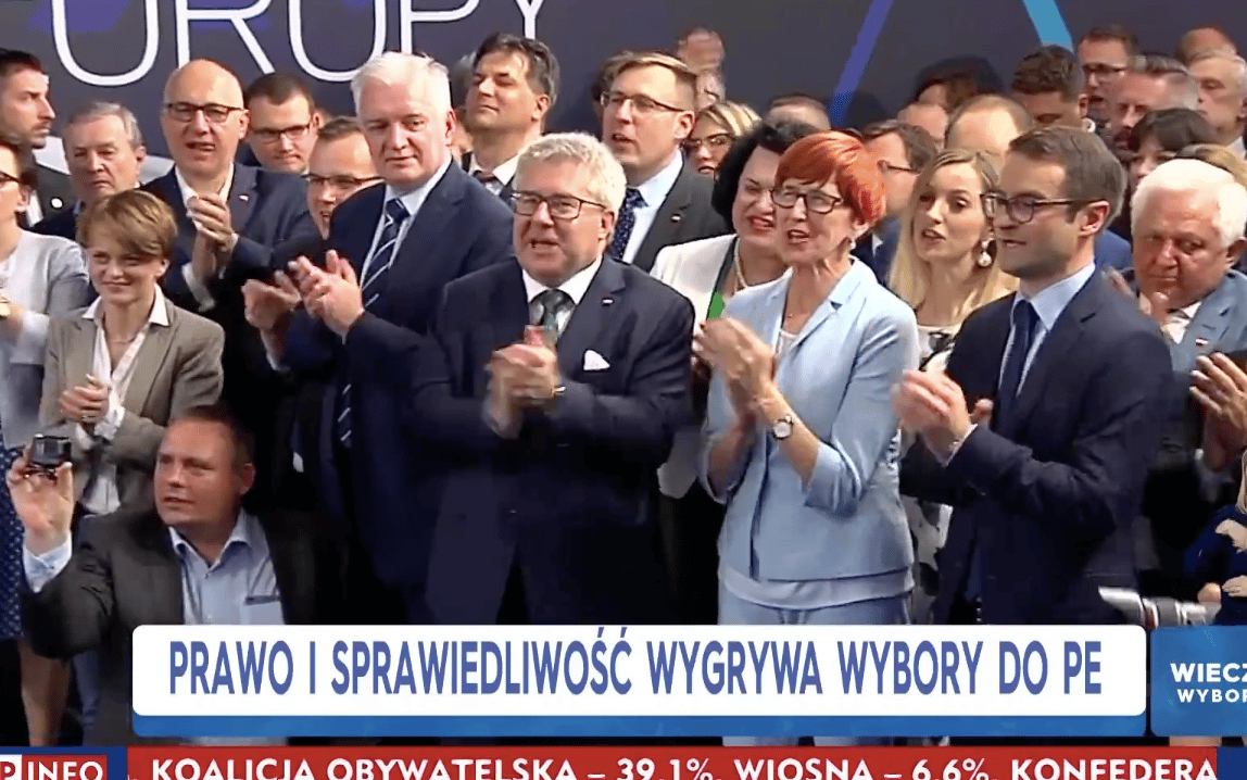 Grafika do artykułu PiS wyprzedza Koalicję już o 8 pkt proc. Zły sen demokratów [WYNIKI Z 96 PROC. OKRĘGÓW]