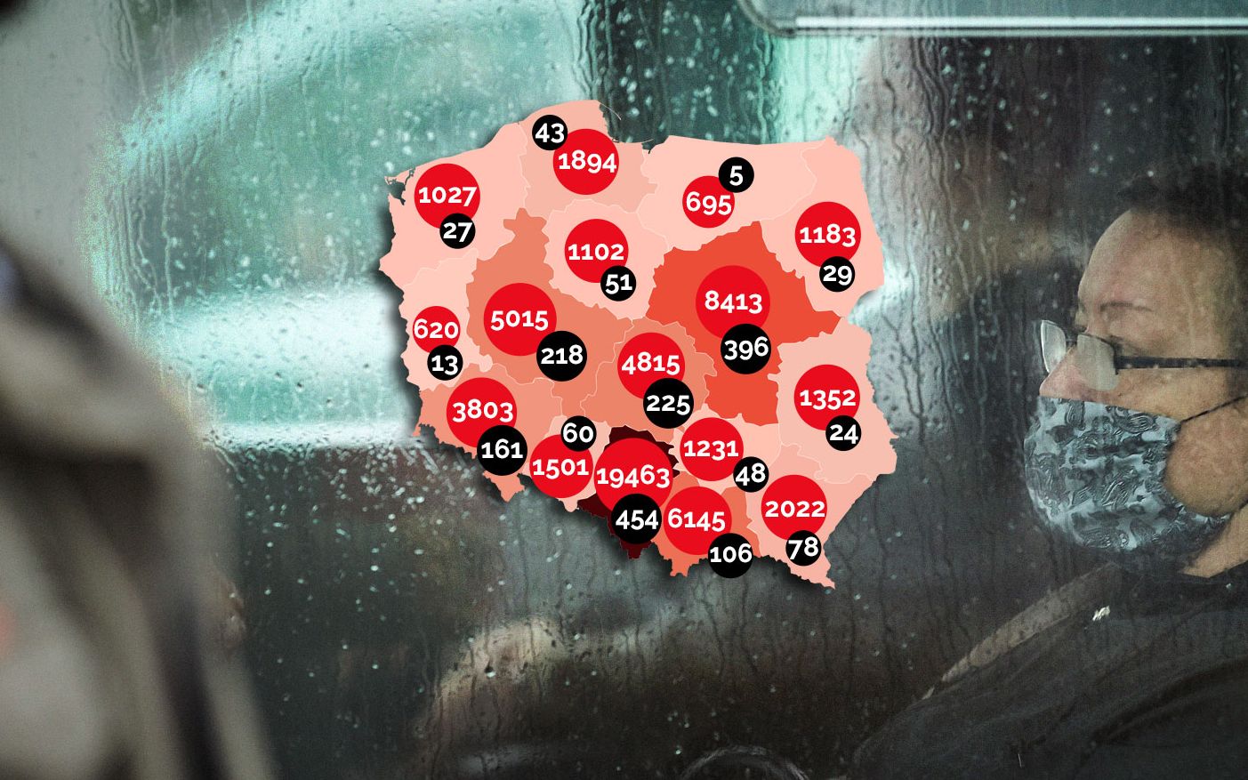 Grafika do artykułu Rekord nowych przypadków koronawirusa – ponad 900, epidemiolog ostrzega – rząd nie ma planu [WYKRESY]