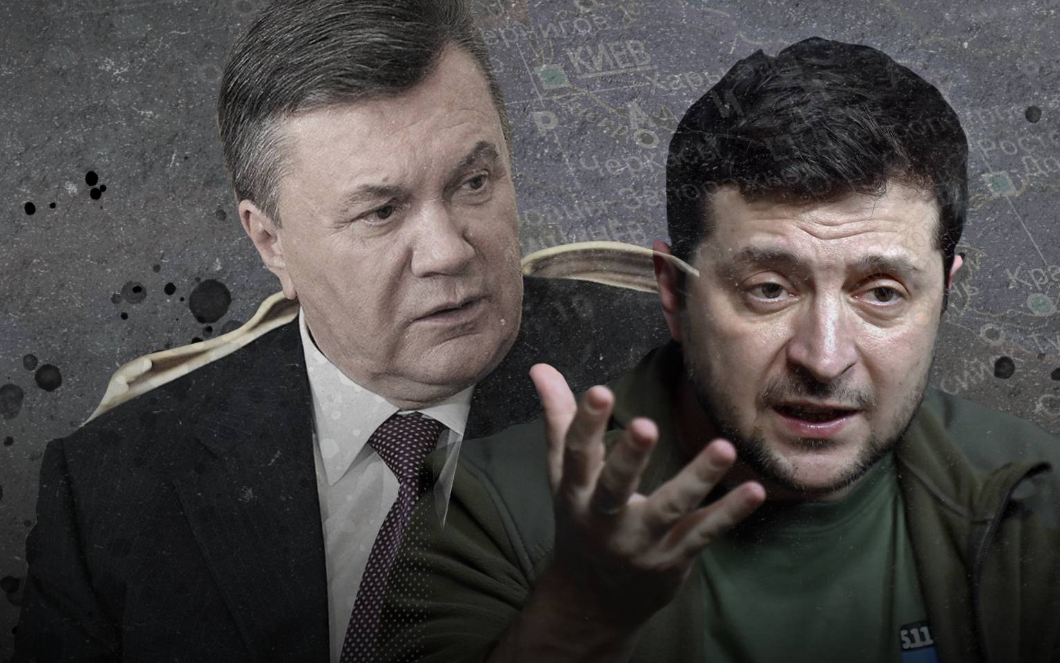 Grafika do artykułu Były prezydent Janukowycz pisze do Zełenskiego: „Poddaj się!" Rosja szykuje go na marionetkę?