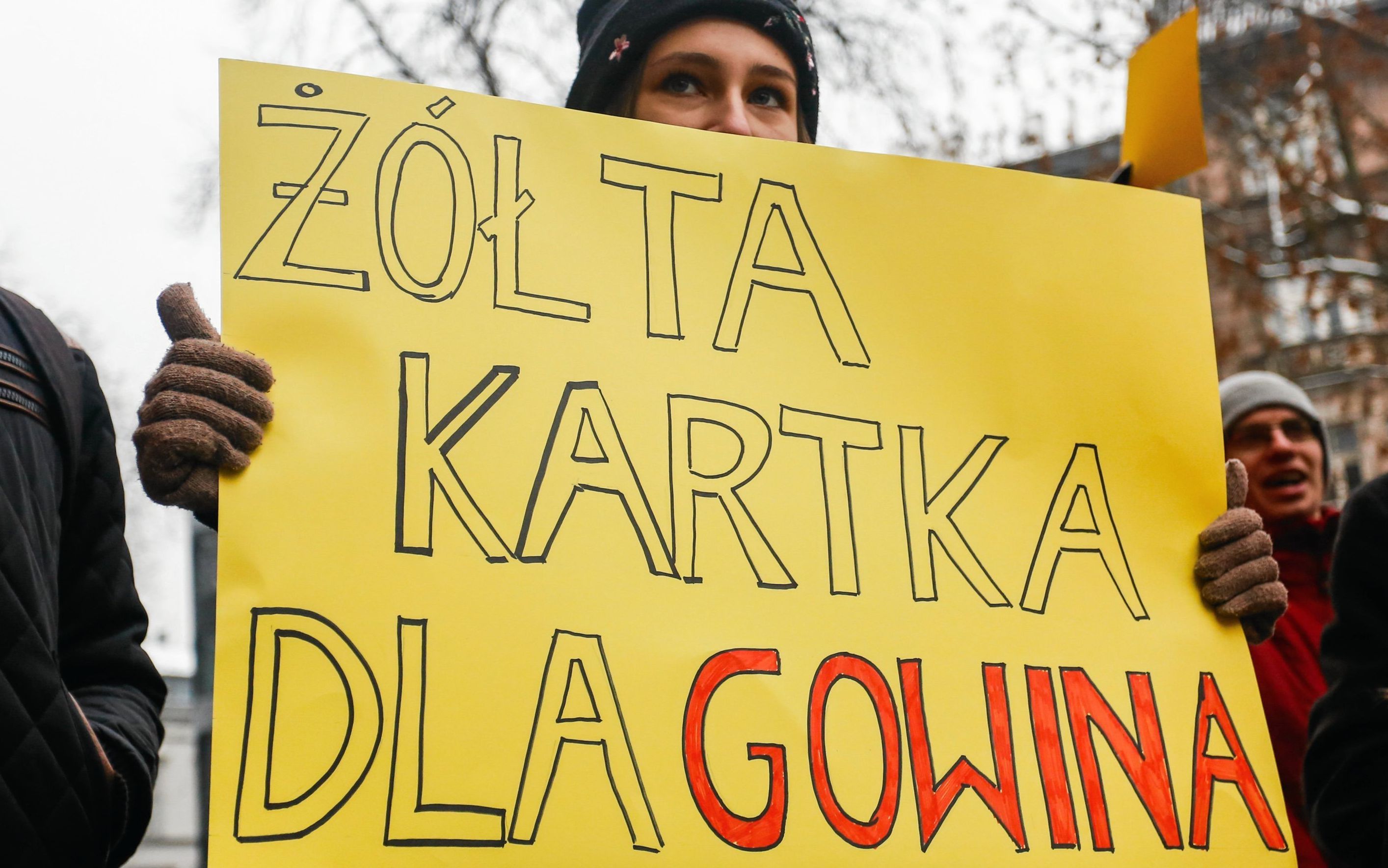 17.12.2018 Krakow , ulica Golebia . Protest pracownikow naukowych i studentow przeciw ustawie Gowina .  
Fot. Adrianna Bochenek / Agencja Gazeta