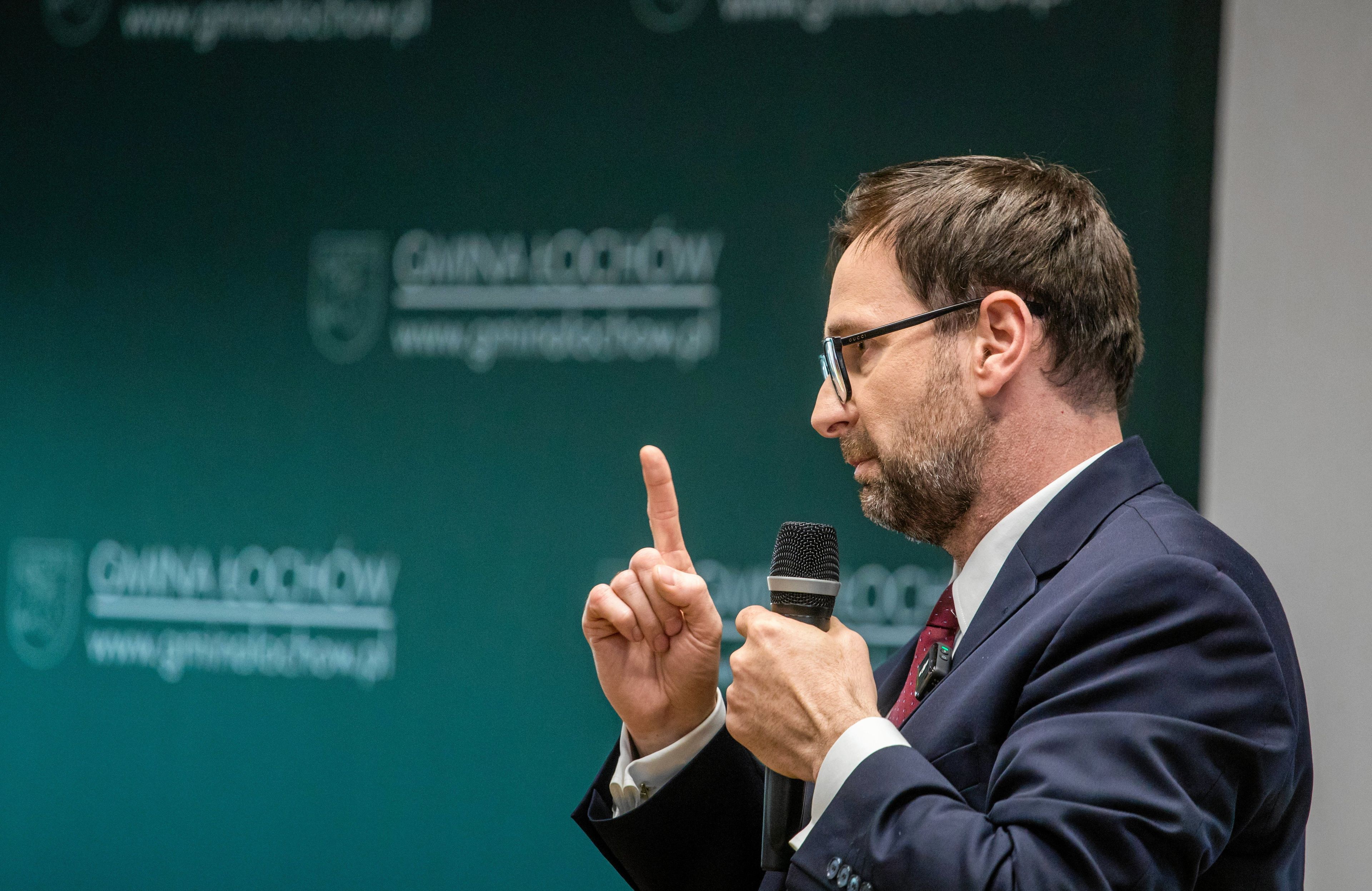 Daniel Obajtek i Mateusz Morawiecki w Lochowie