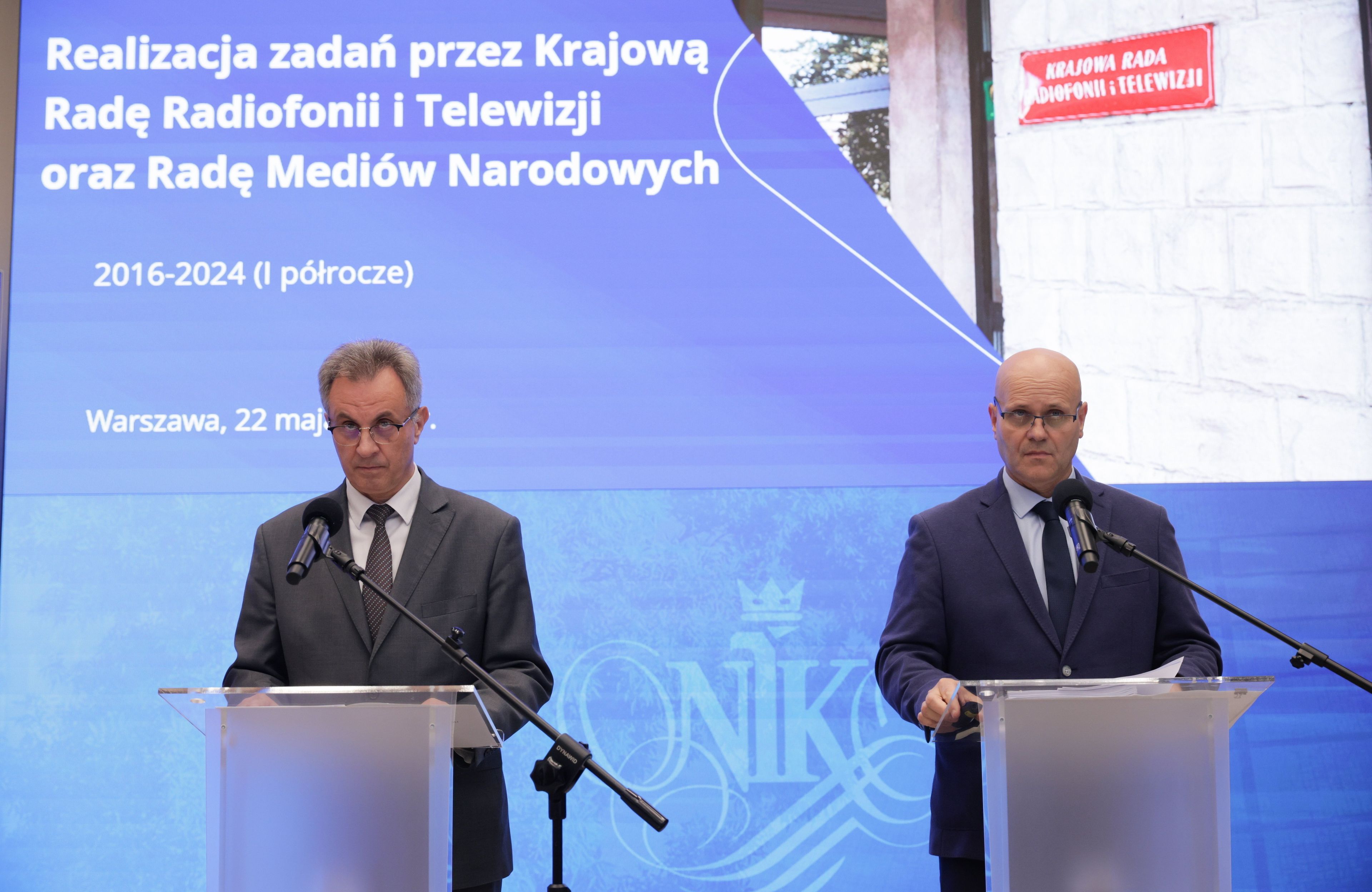 Konferencja prasowa NIK dotyczaca wyników kontroli „Realizacja zadan przez Krajowa Rade Radiofonii i Telewizji oraz Rade Mediów Narodowych”