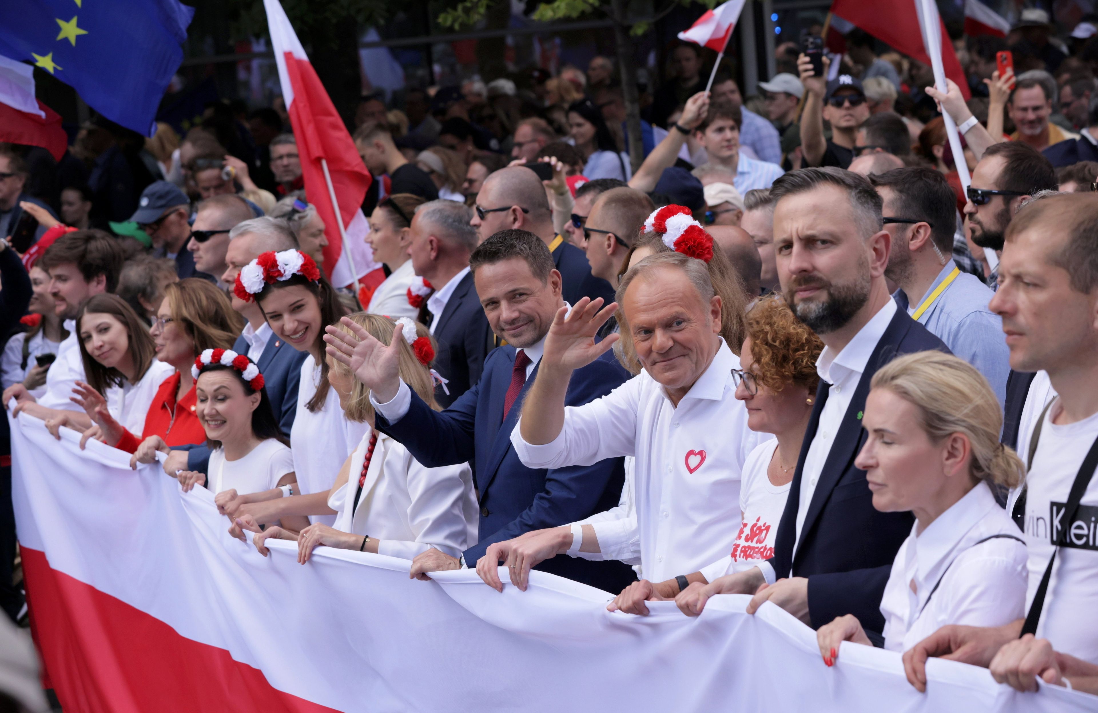 Wielki Marsz Patriotów w Warszawie