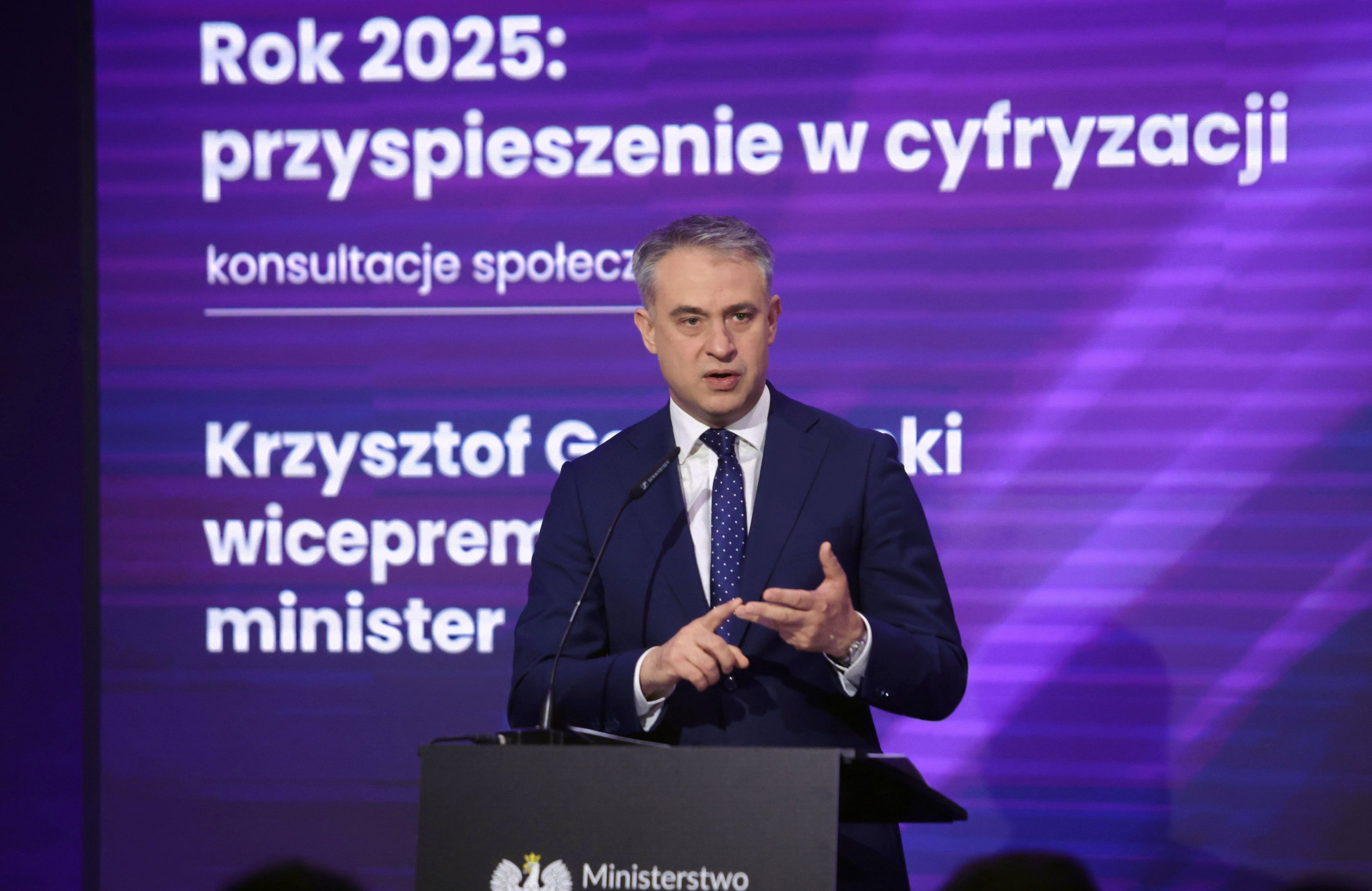 Minister cyfryzacji Krzysztof Gawkowski, 12.06.2025 r.