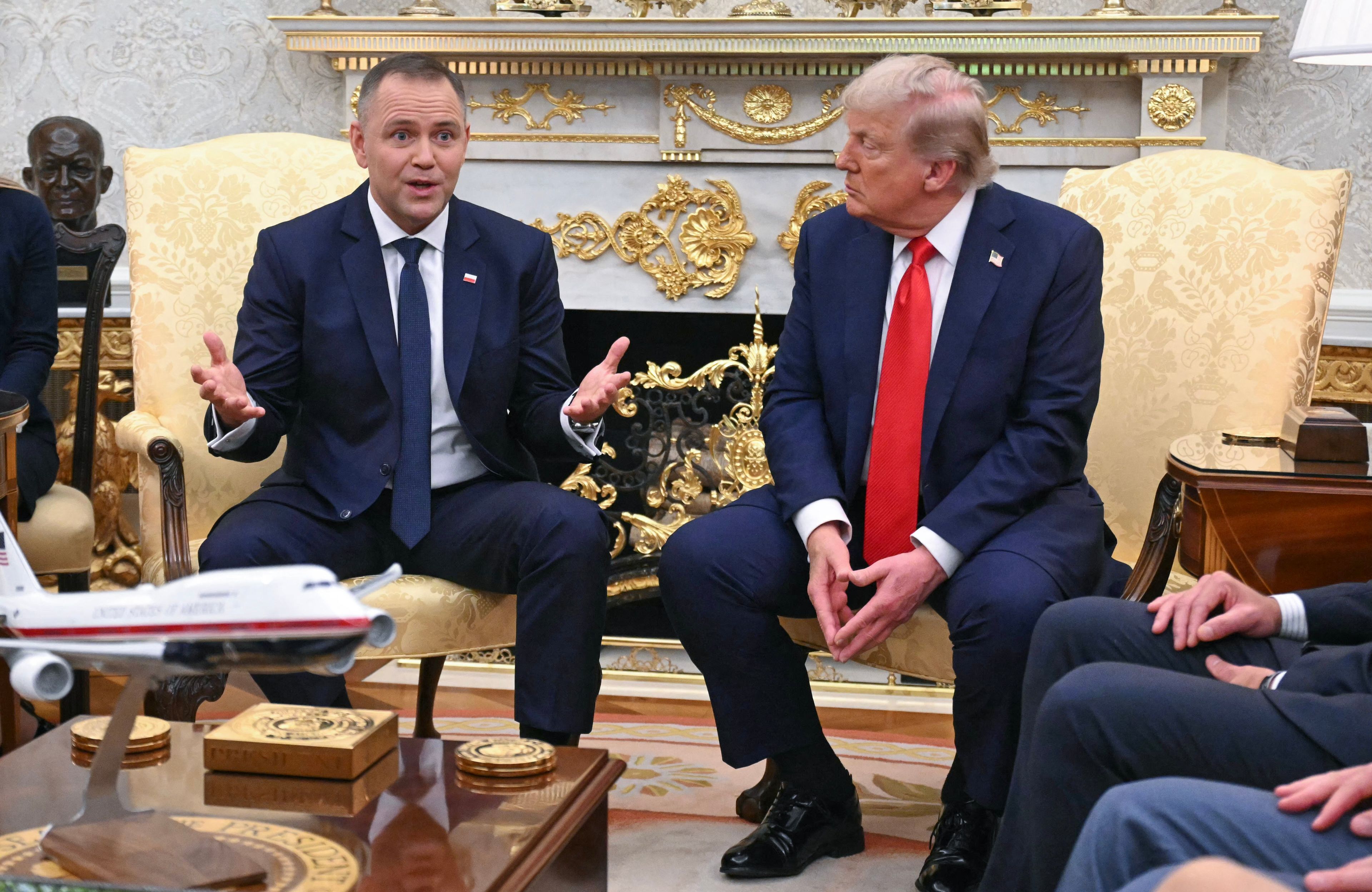 Karol Nawrocki i Donald Trump, Biały Dom, 3.08.2025 r.