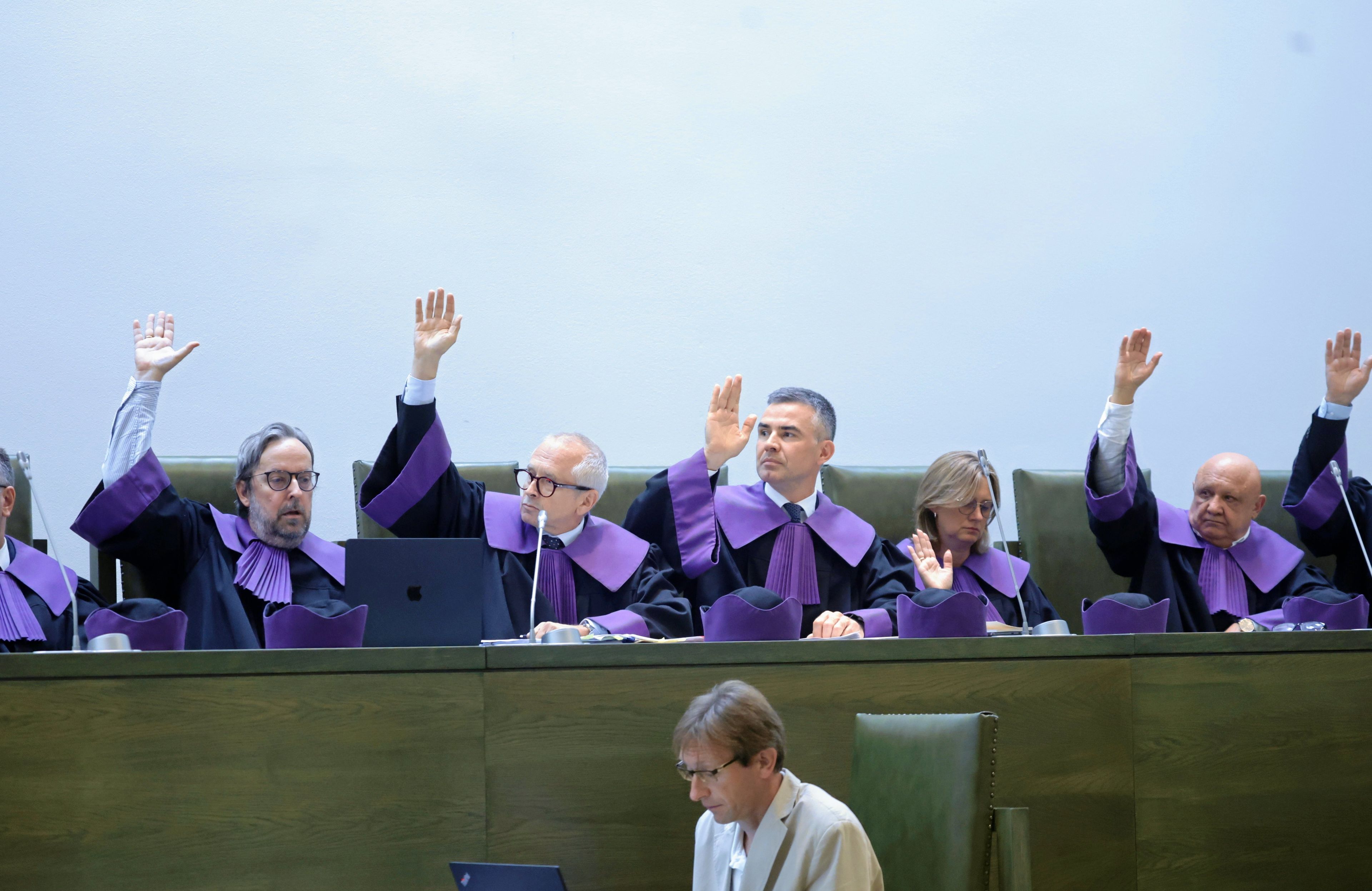 Posiedzenie Trybunału Stanu w sprawie uchylenia immunitetu I prezes Sadu Najwyższego Małgorzaty Manowskiej, 3.08.2025 r.