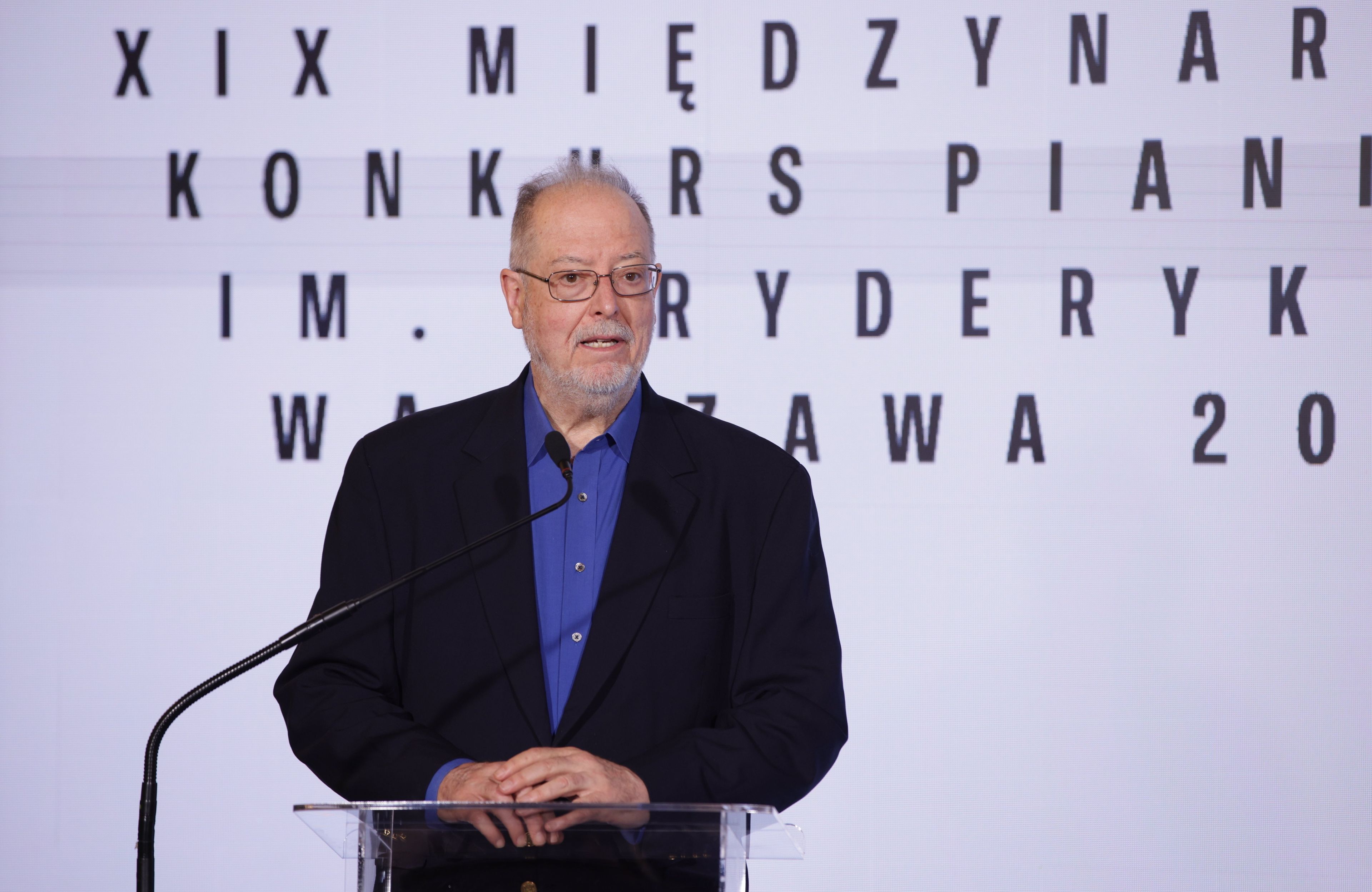 Konferencja inaugurujaca XIX Konkurs Chopinowski na Zamku Królewskim w Warszawie